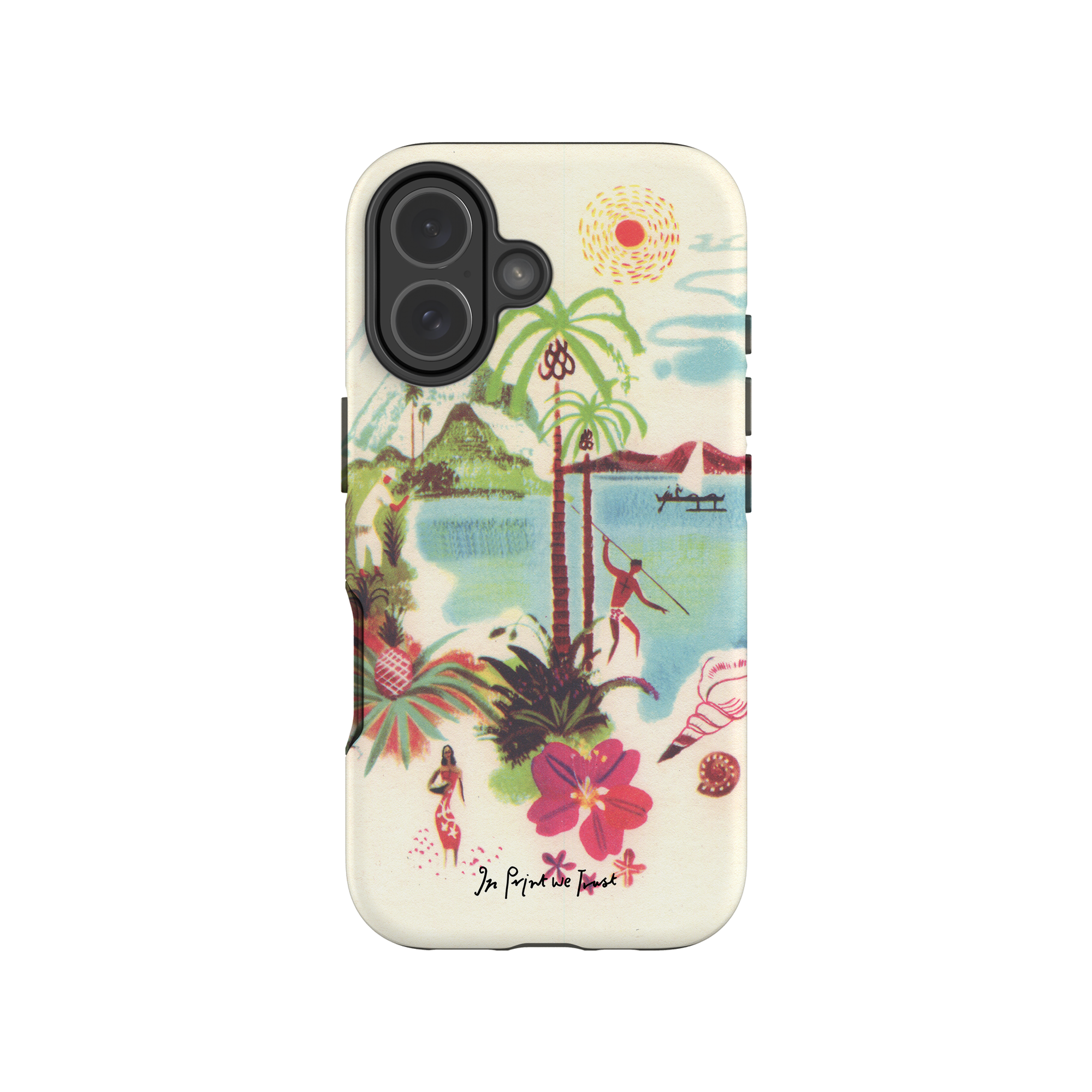 paradise tough iPhone case