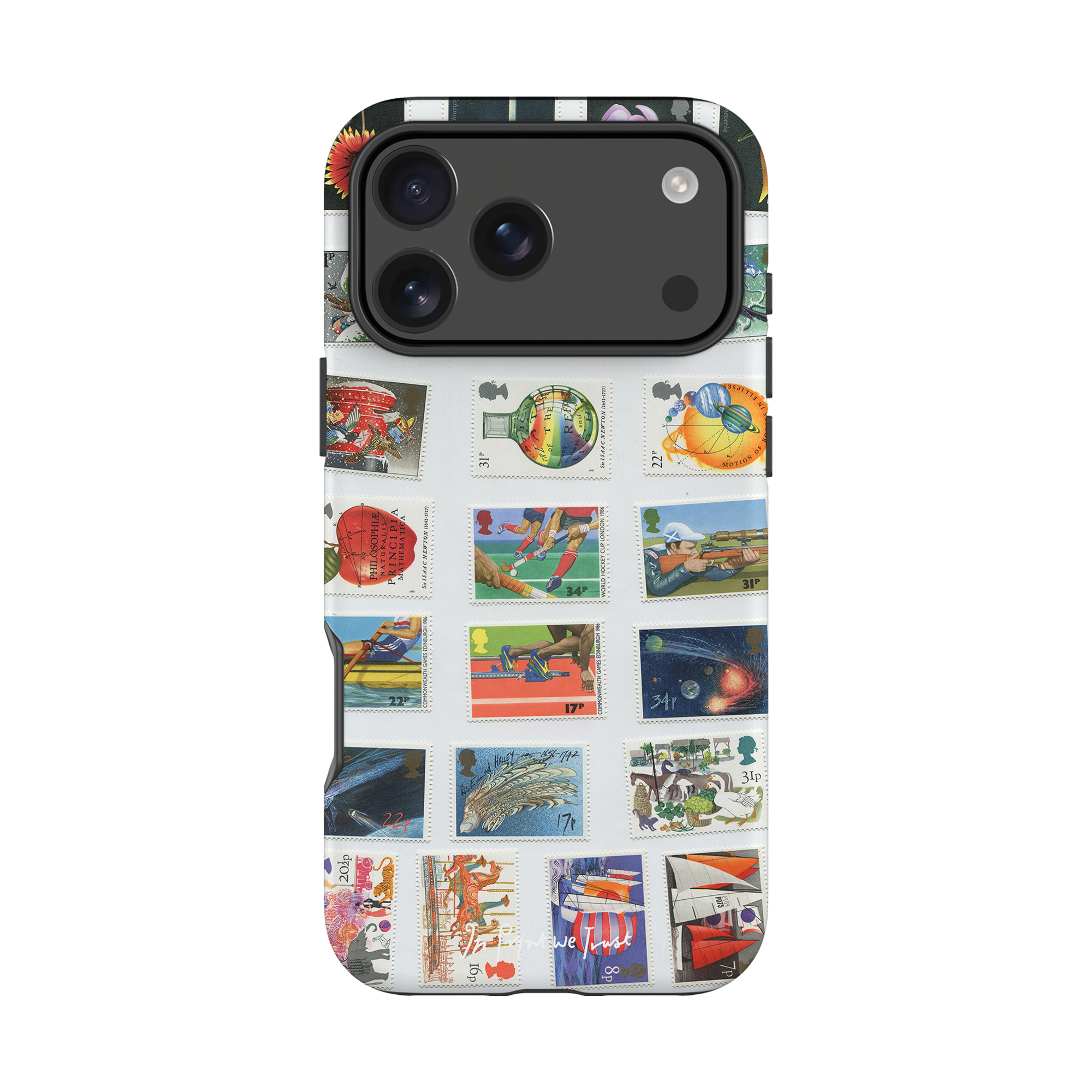stamp tough iPhone case