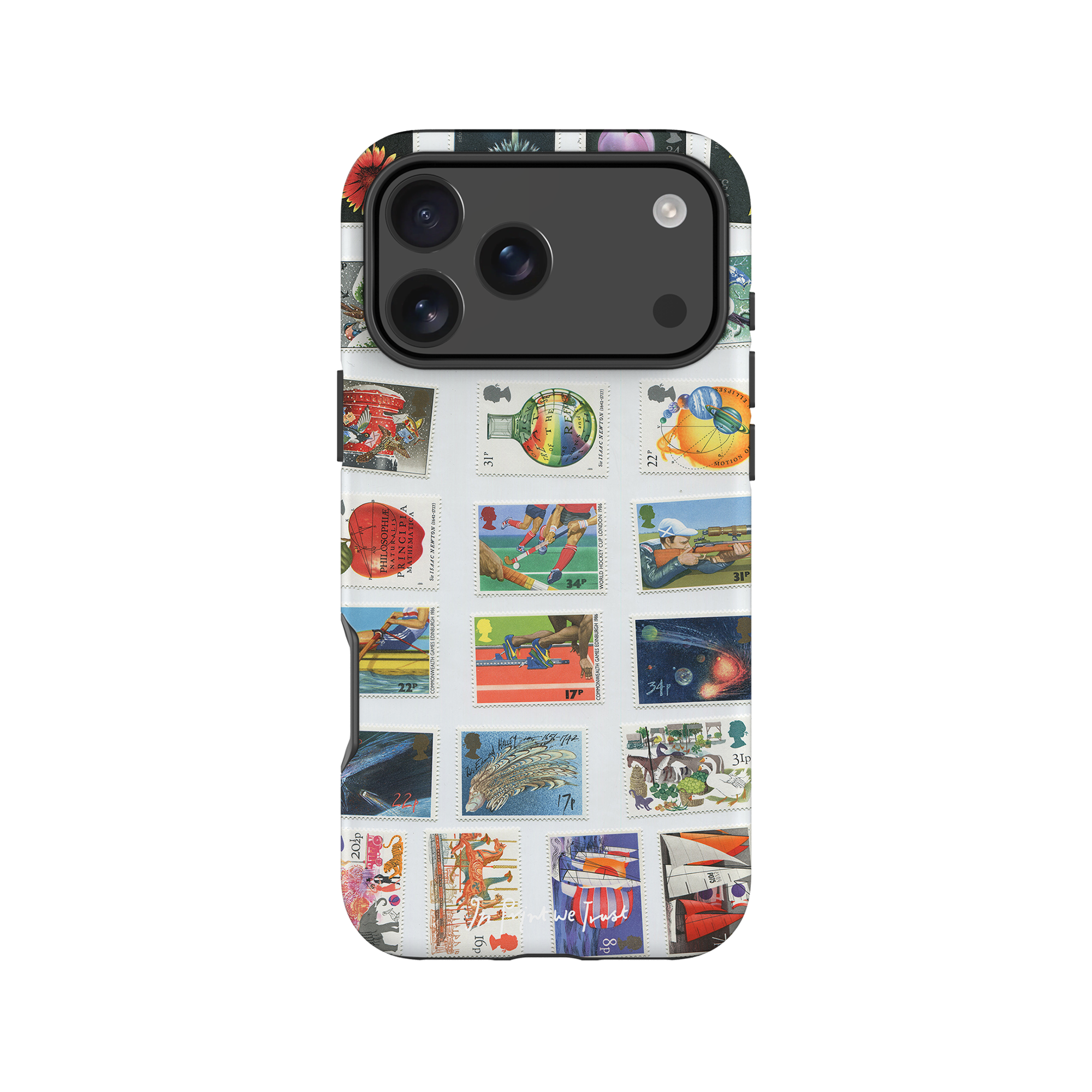 stamp tough iPhone case