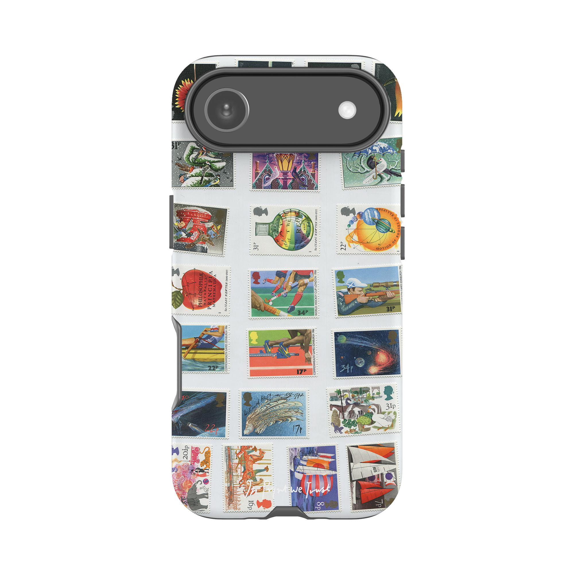 stamp tough iPhone case