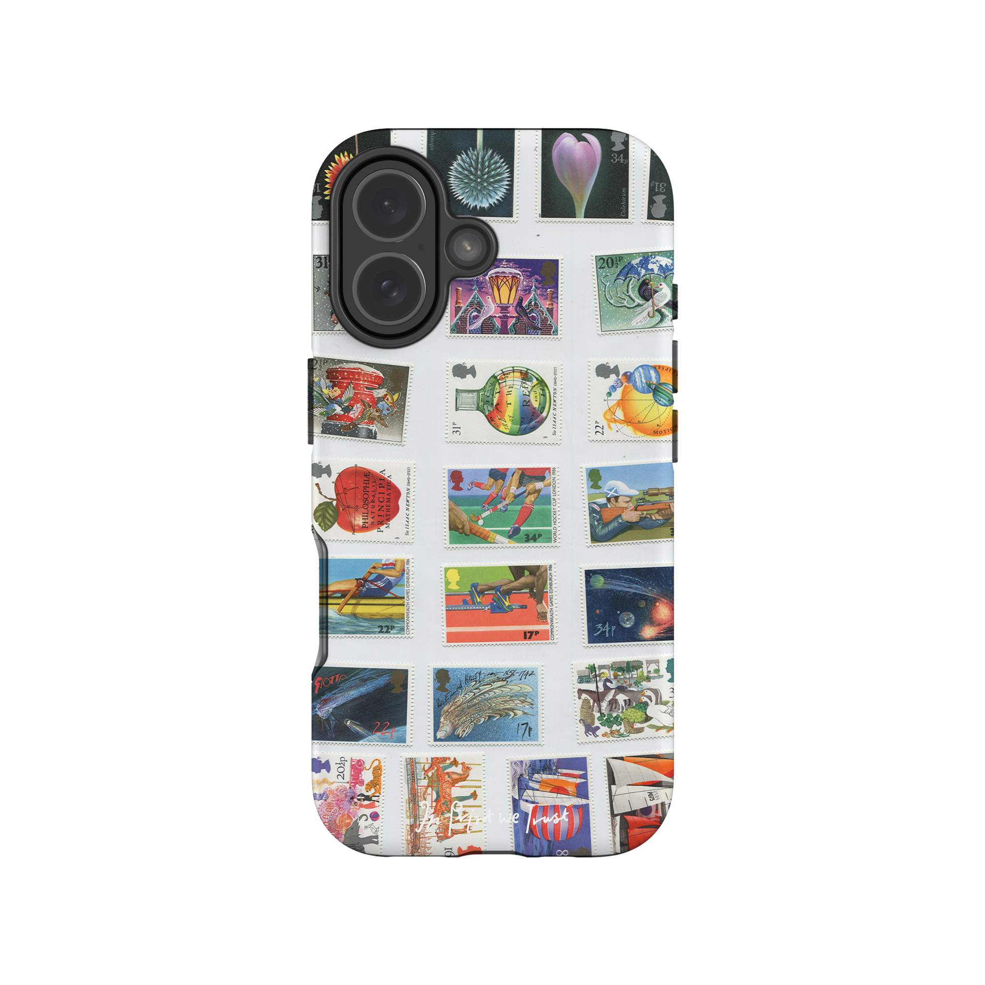stamp tough iPhone case