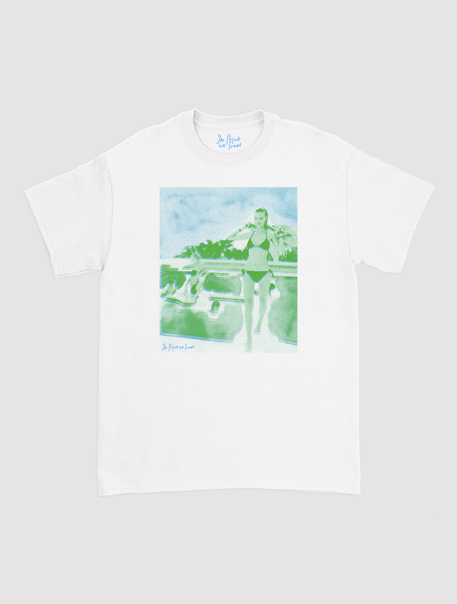 a dip in the pool classic tee - In Print We Trust