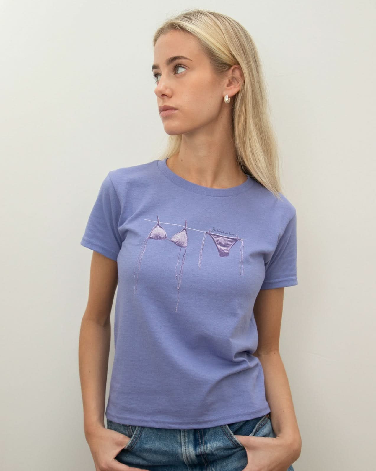 air dry baby tee - In Print We Trust