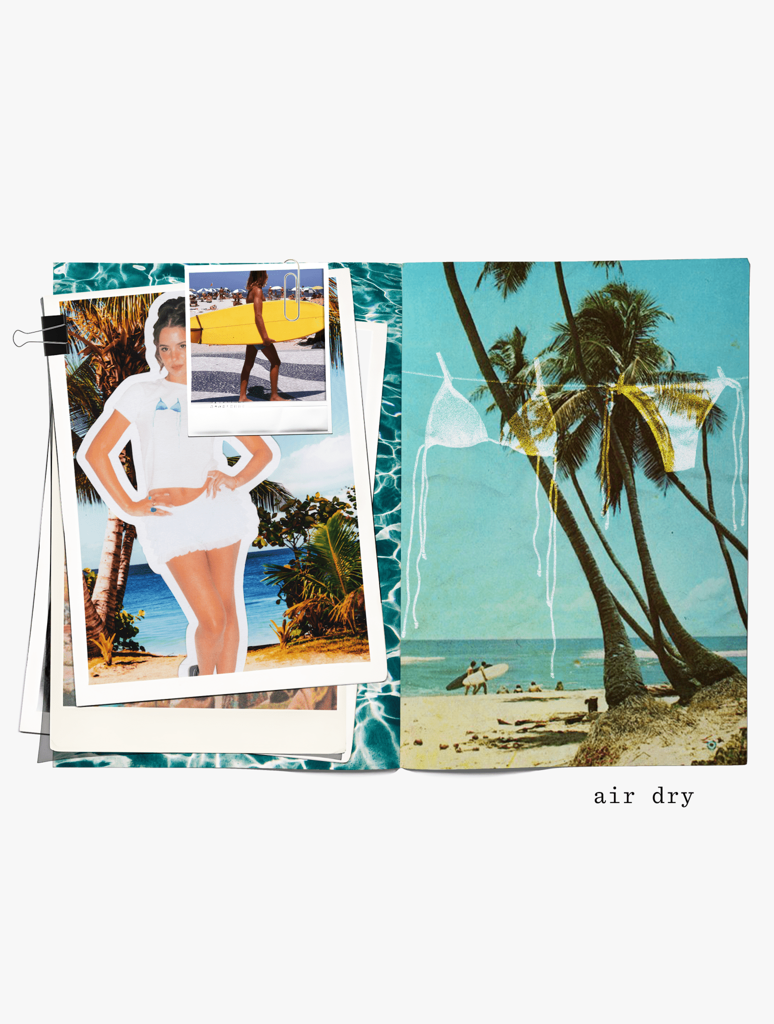 air dry baby tee - In Print We Trust