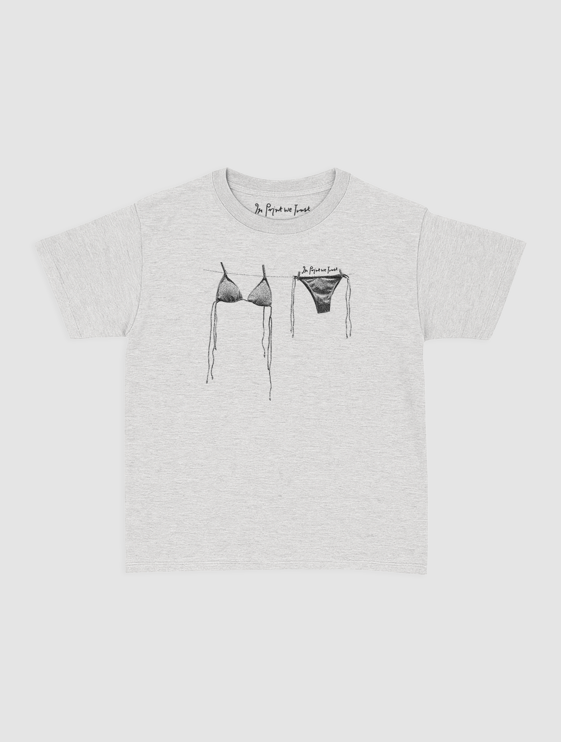 air dry baby tee - In Print We Trust