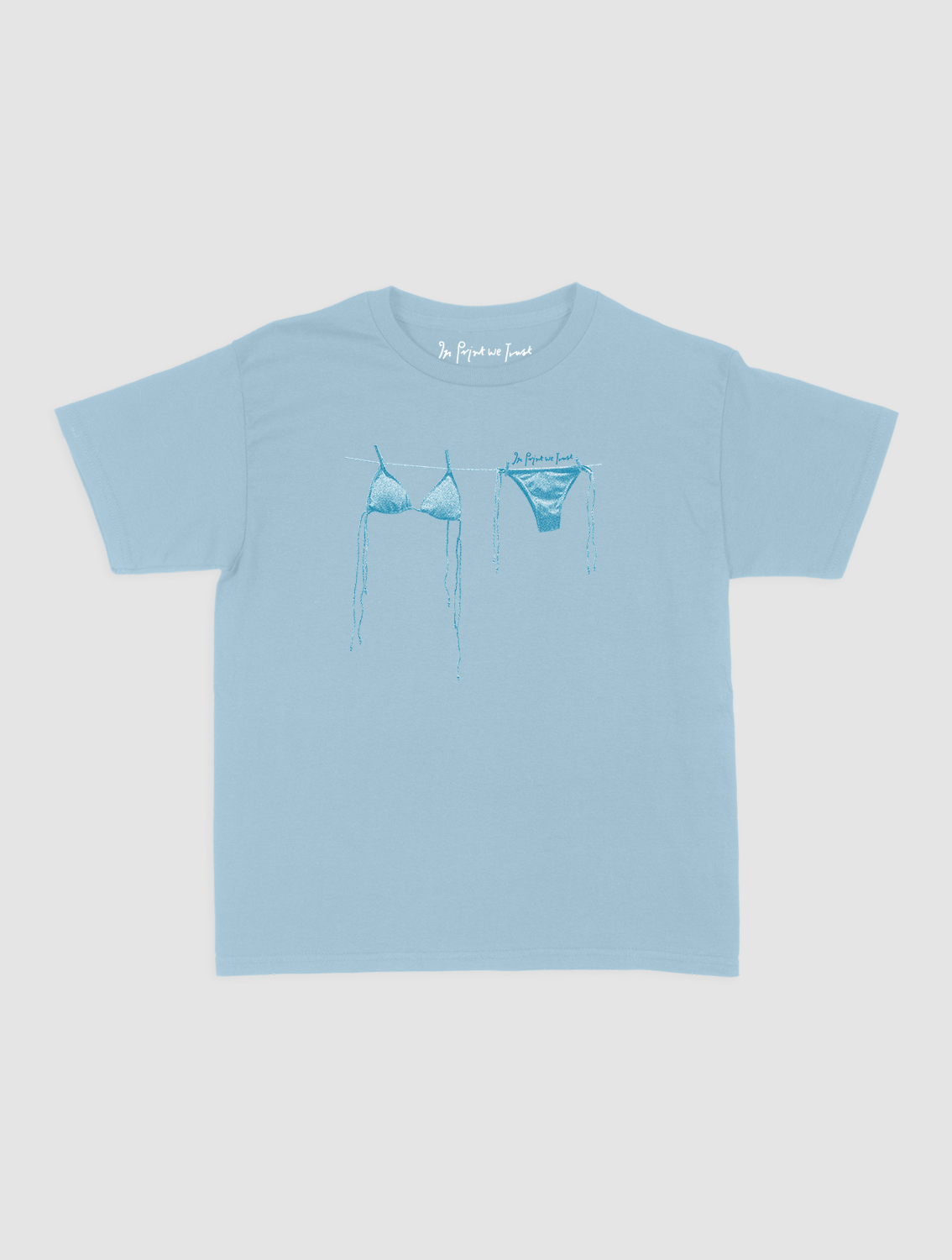 air dry baby tee - In Print We Trust