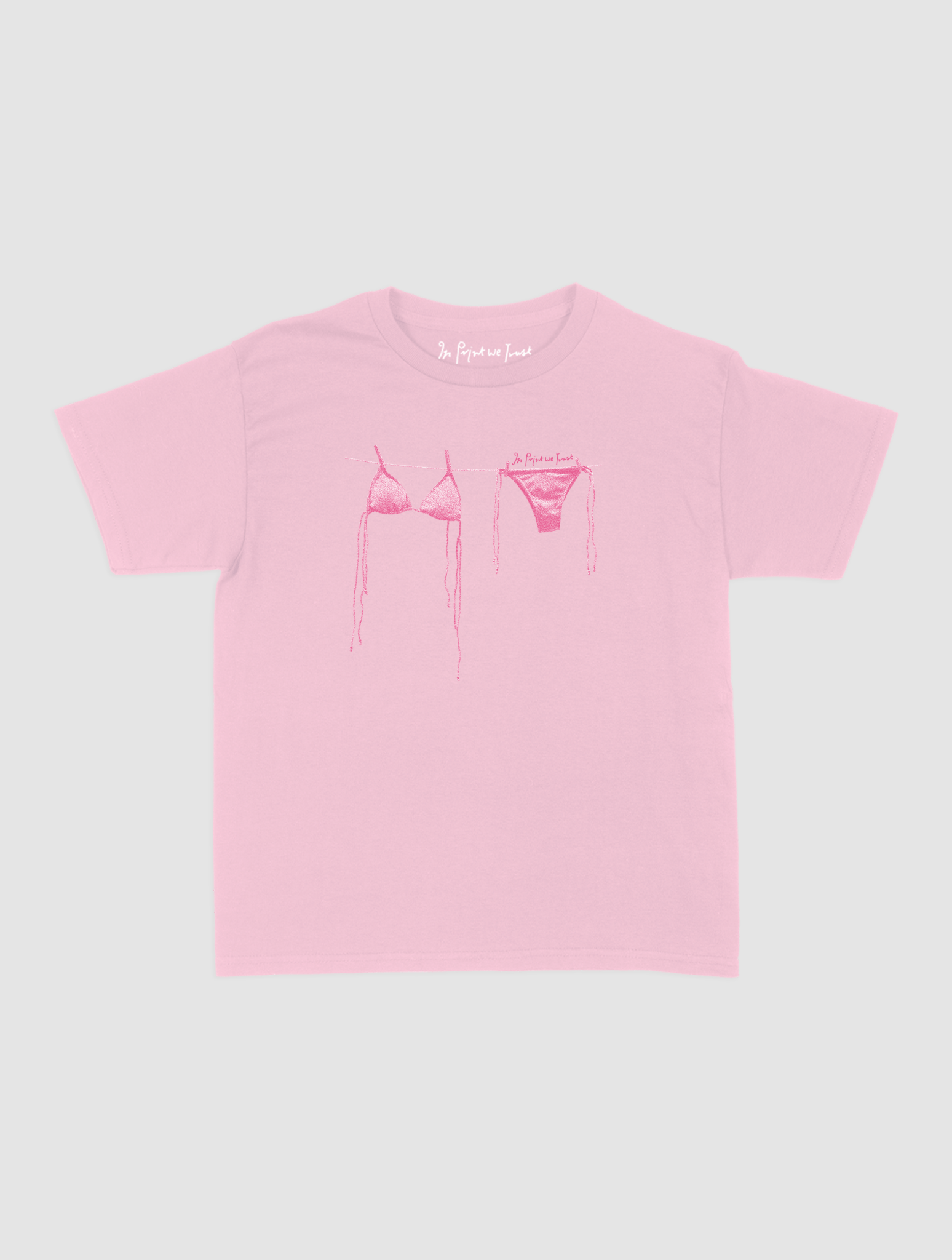 air dry baby tee - In Print We Trust