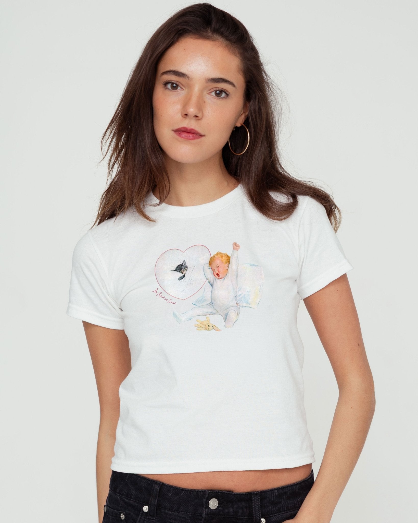 america's sleepheart baby tee - In Print We Trust