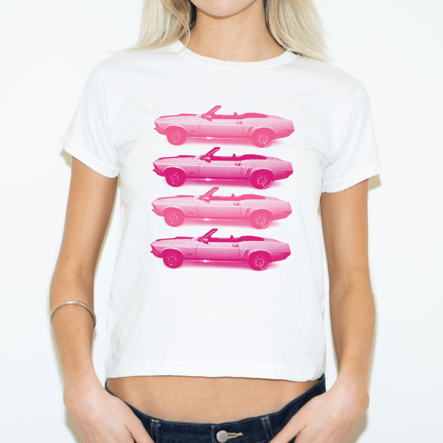'Backseat Driver' baby tee - In Print We Trust