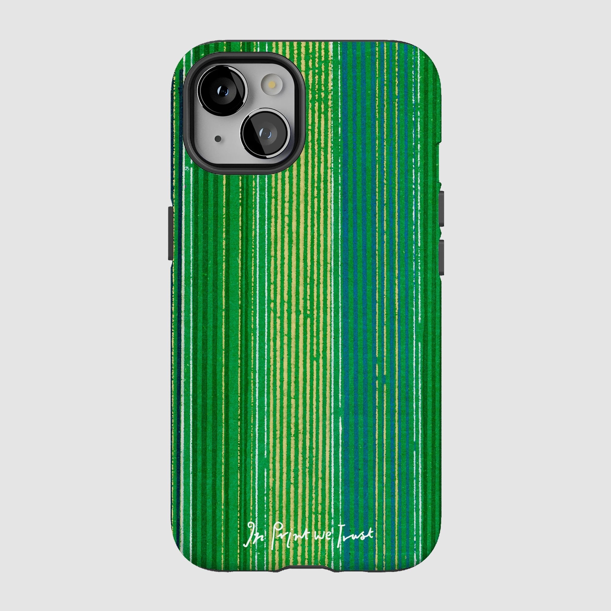 basil tough iPhone case - In Print We Trust