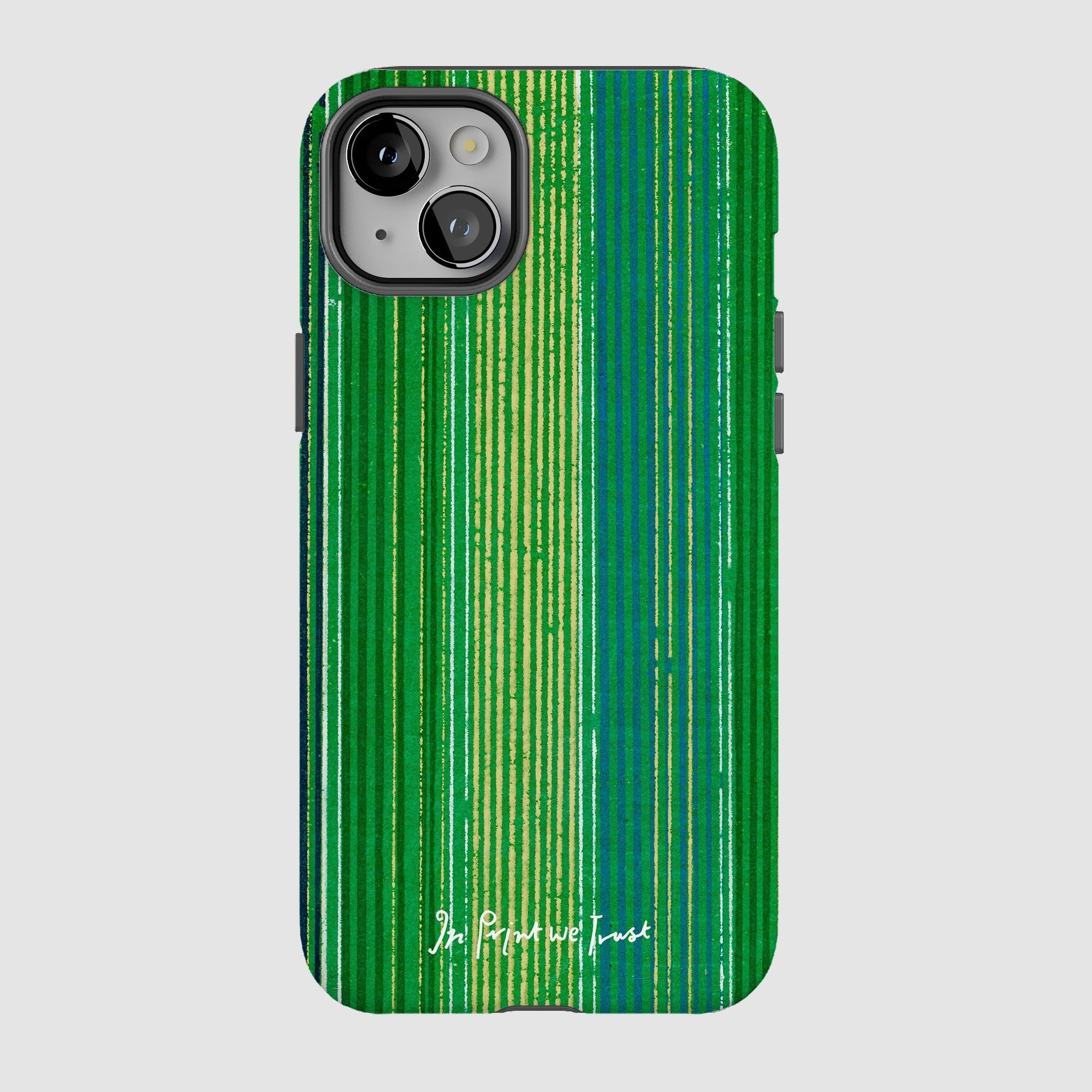 basil tough iPhone case - In Print We Trust
