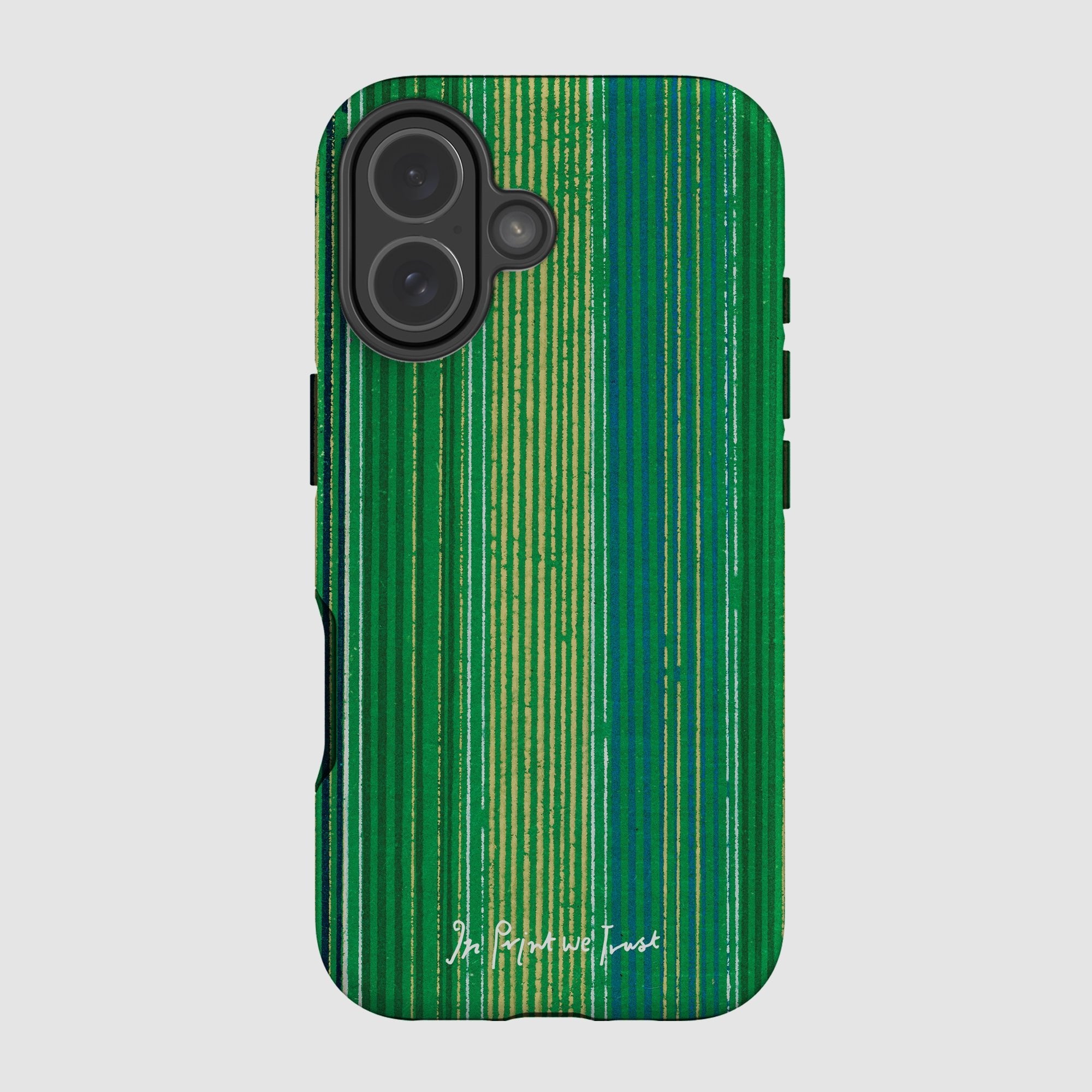 basil tough iPhone case - In Print We Trust