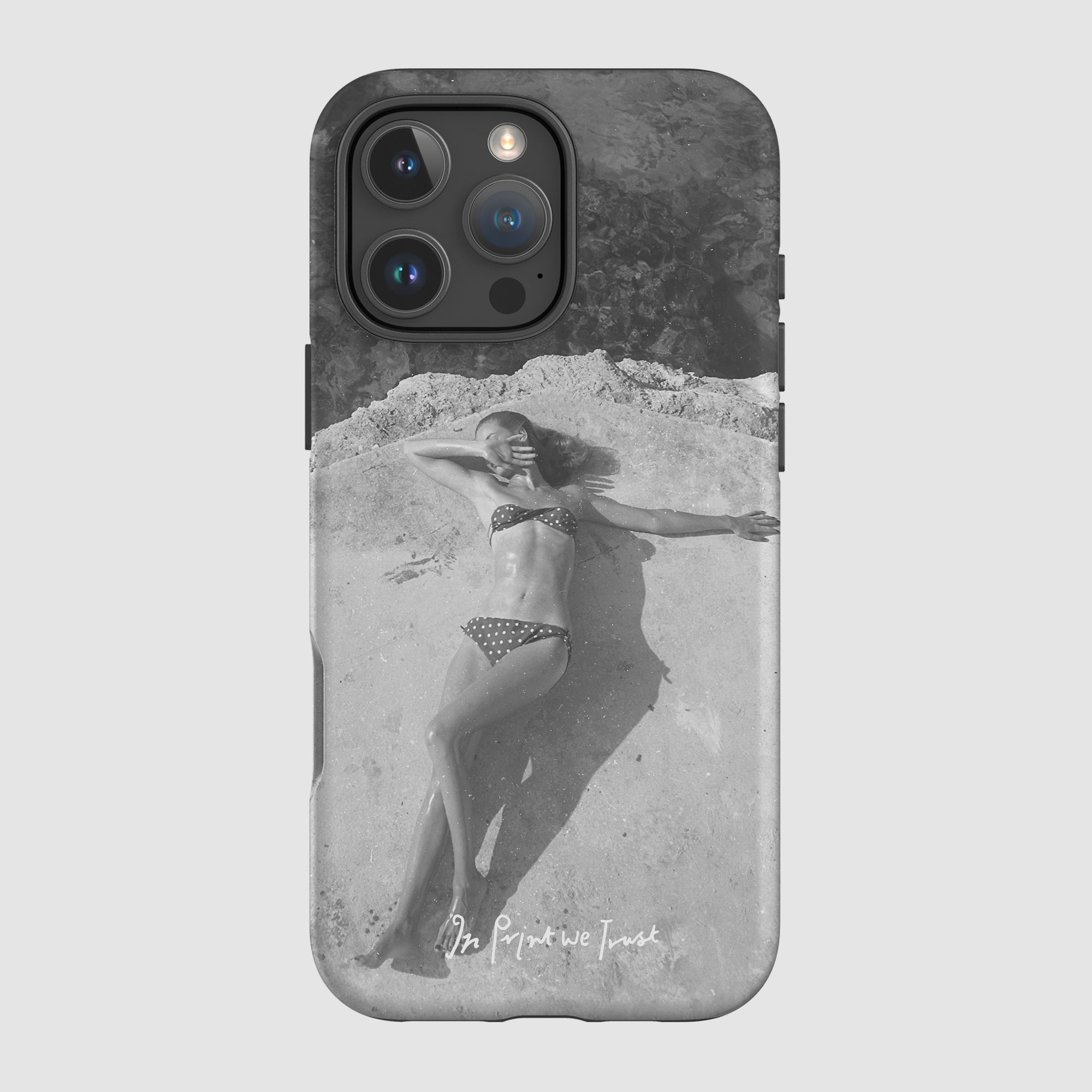 beach tough iPhone case - In Print We Trust