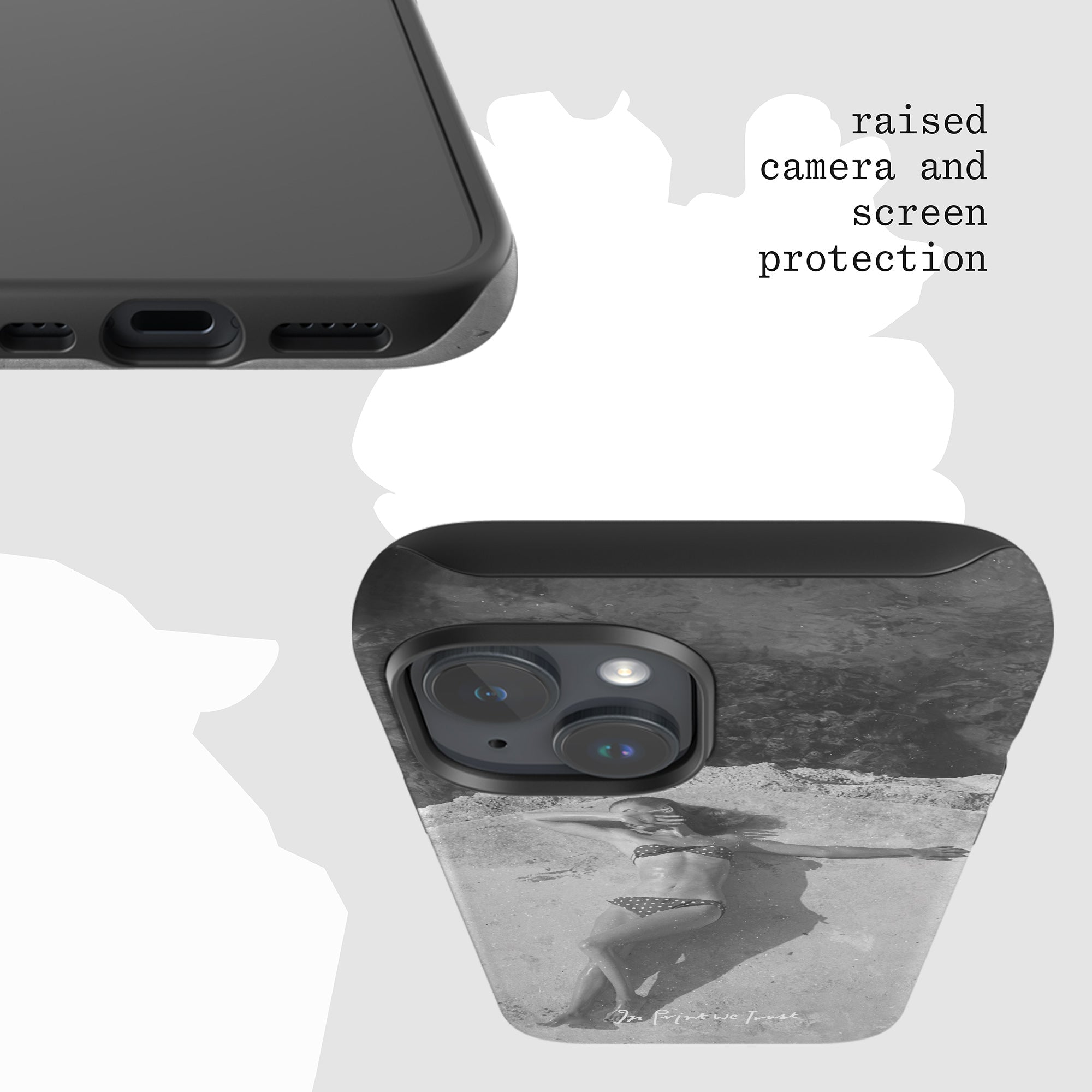 beach tough iPhone case - In Print We Trust