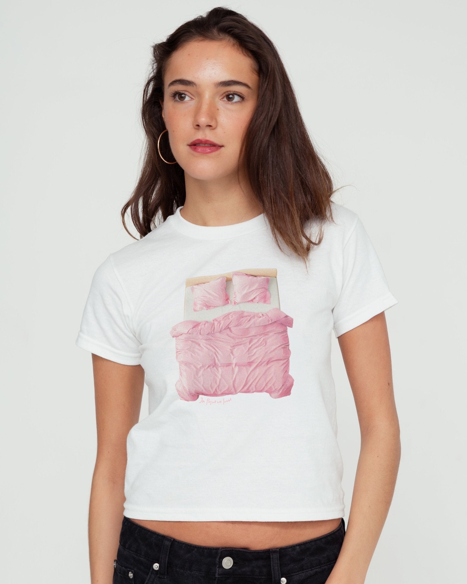 beauty sleep baby tee - In Print We Trust