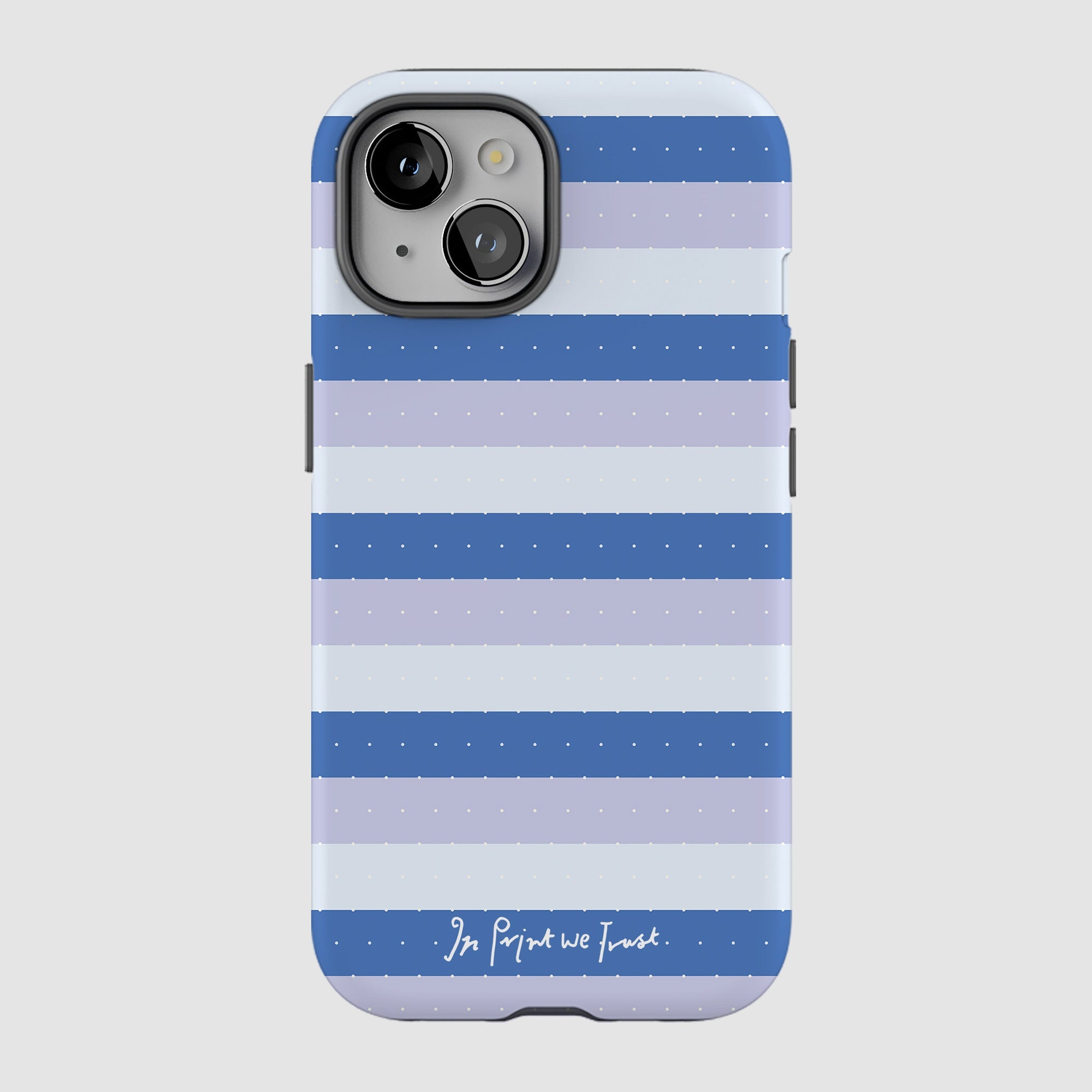 blueberry tough iPhone case - In Print We Trust