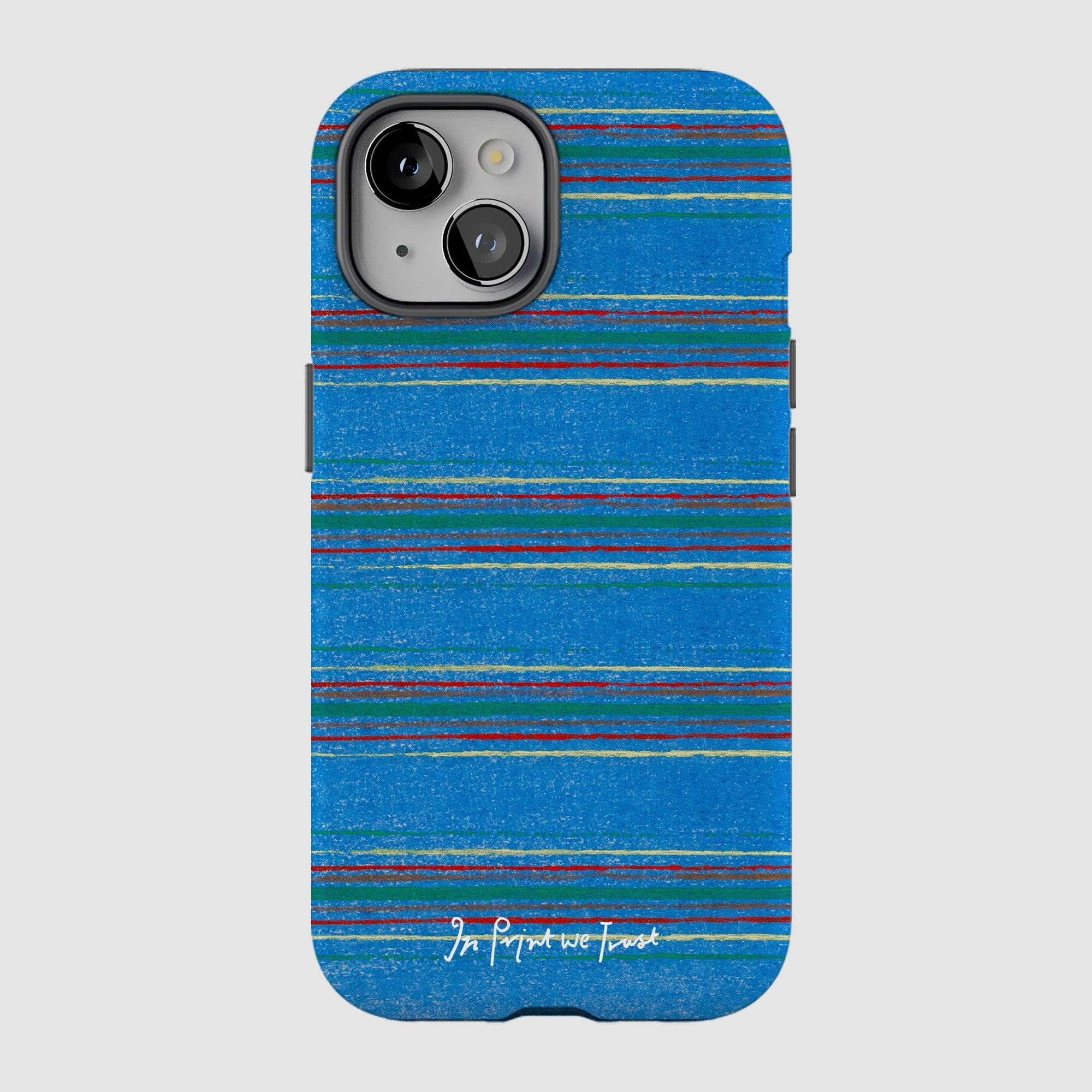 cornflower tough iPhone case - In Print We Trust