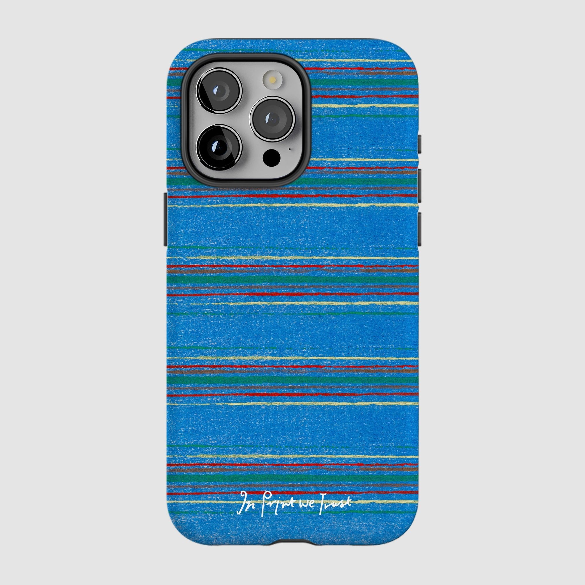 cornflower tough iPhone case - In Print We Trust