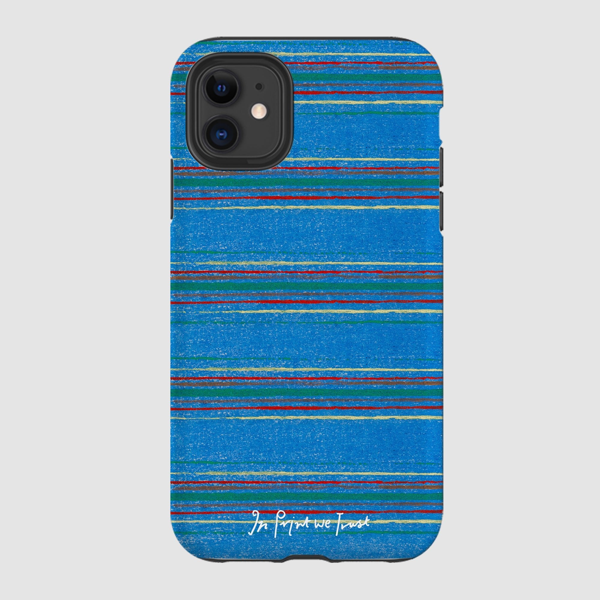 cornflower tough iPhone case - In Print We Trust