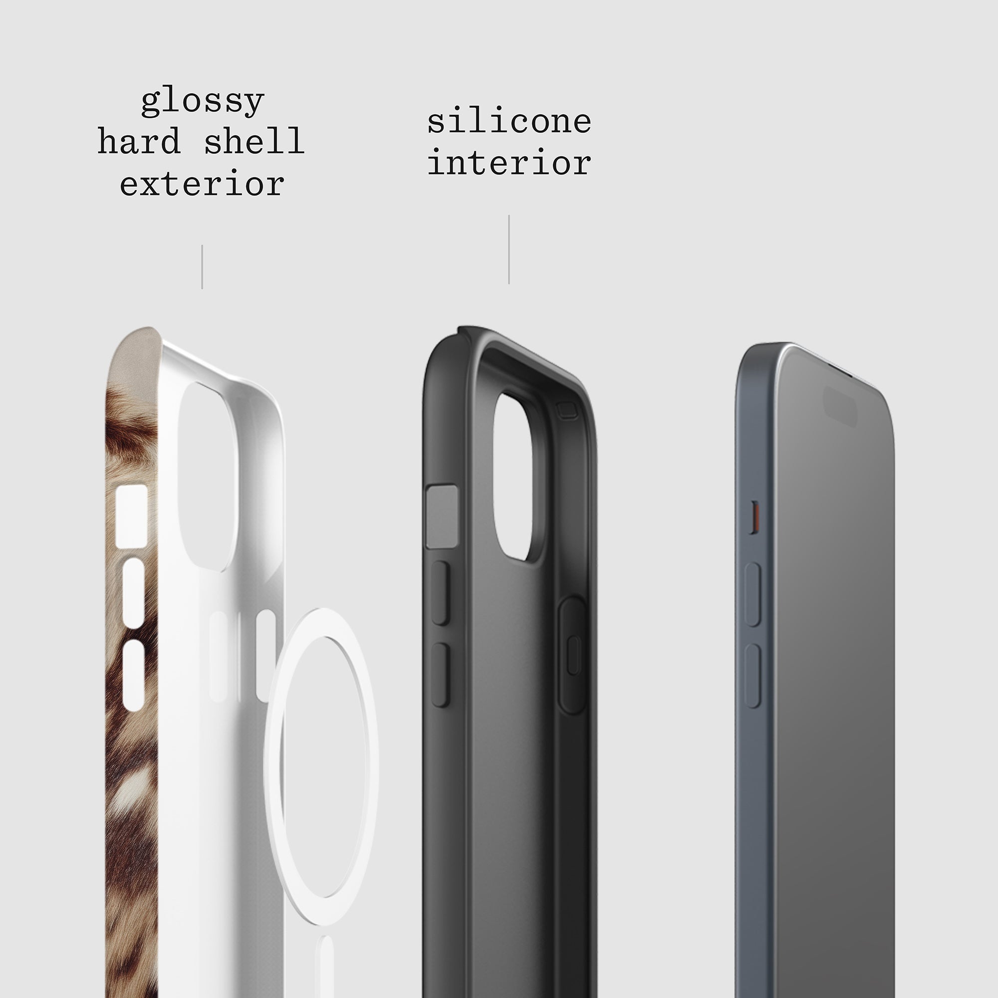 cosy tough iPhone case - In Print We Trust