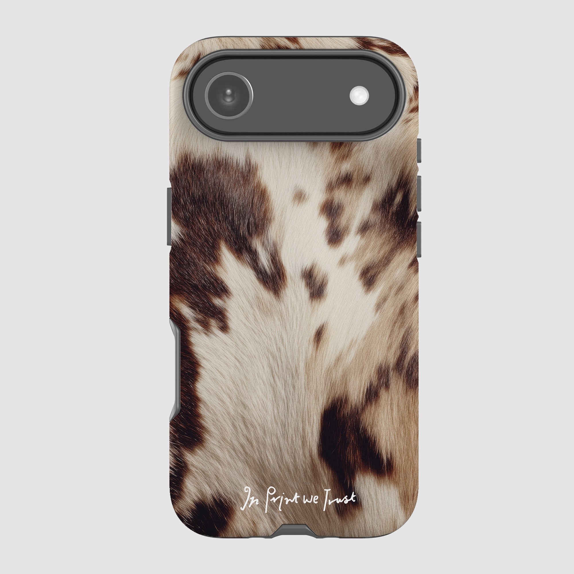 cosy tough iPhone case - In Print We Trust