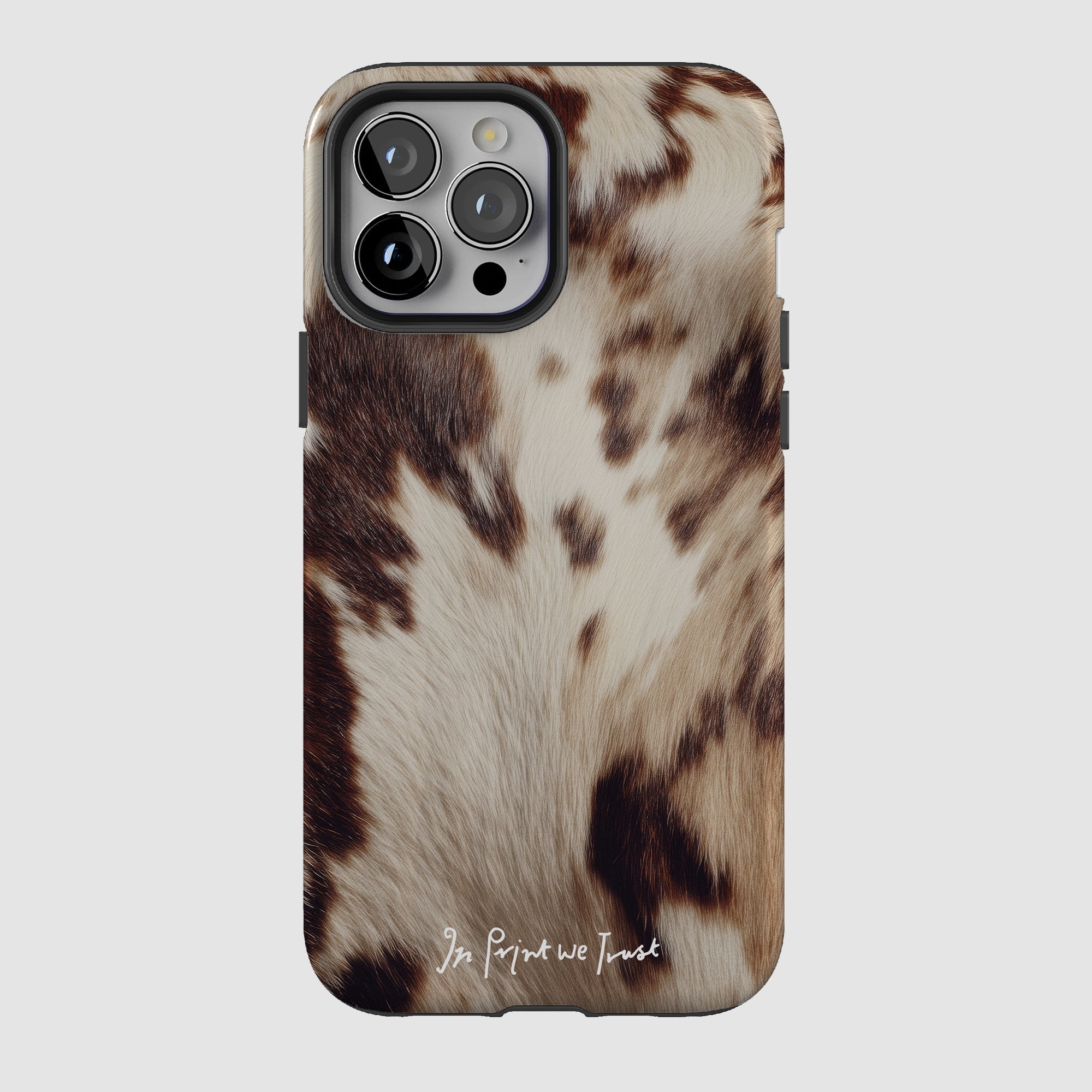 cosy tough iPhone case - In Print We Trust