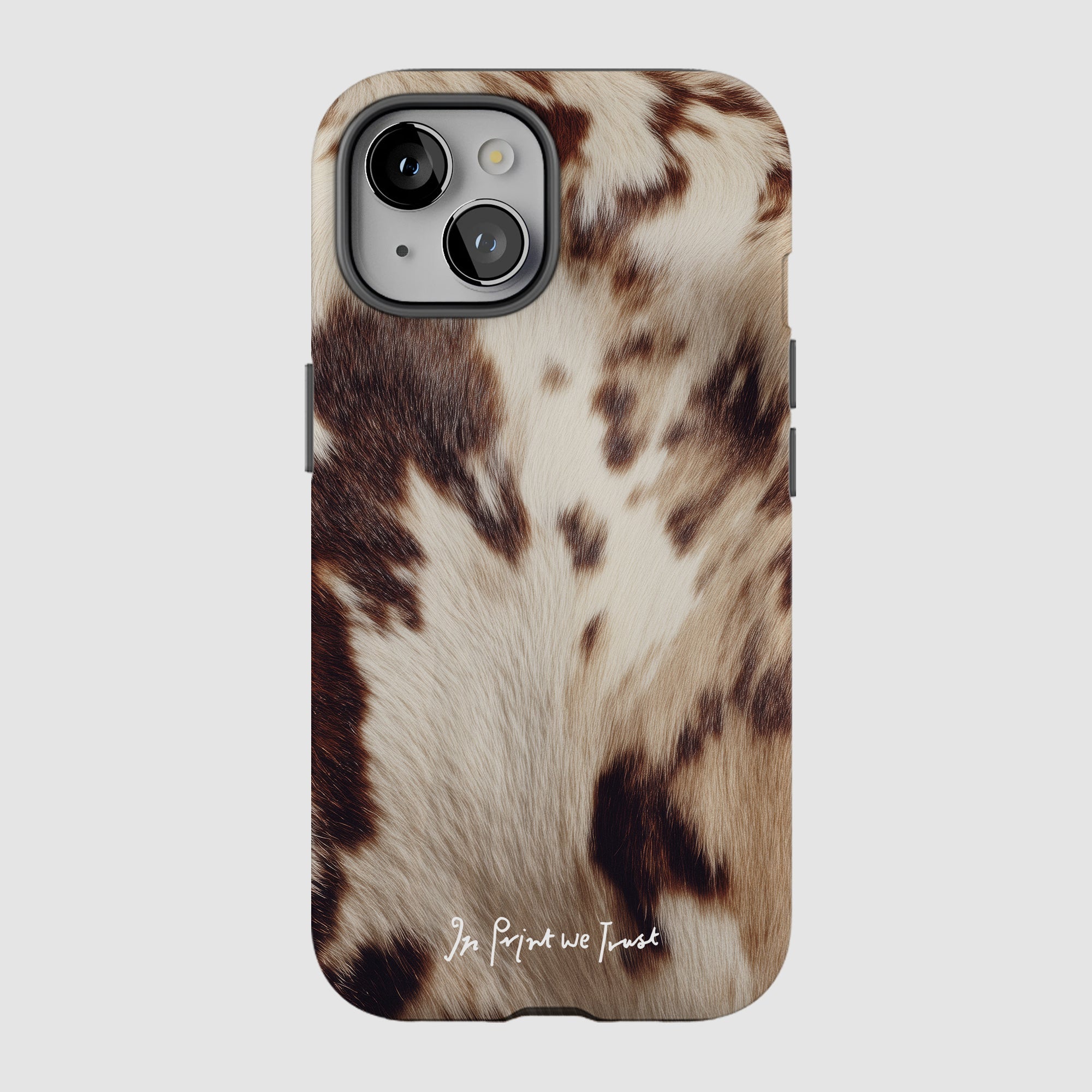 cosy tough iPhone case - In Print We Trust
