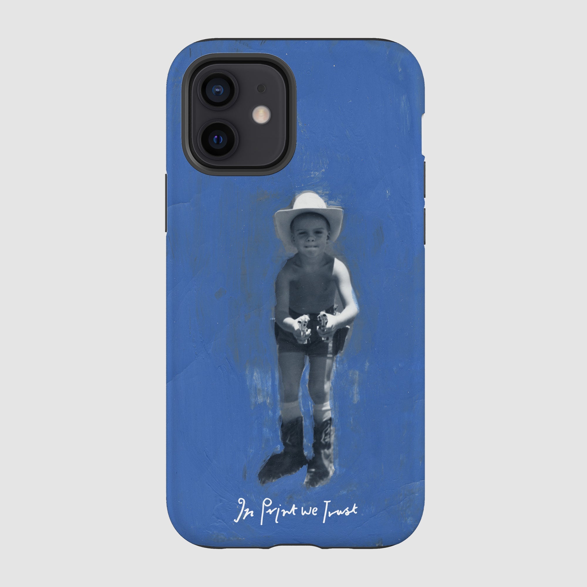 cowboy tough iPhone case - In Print We Trust