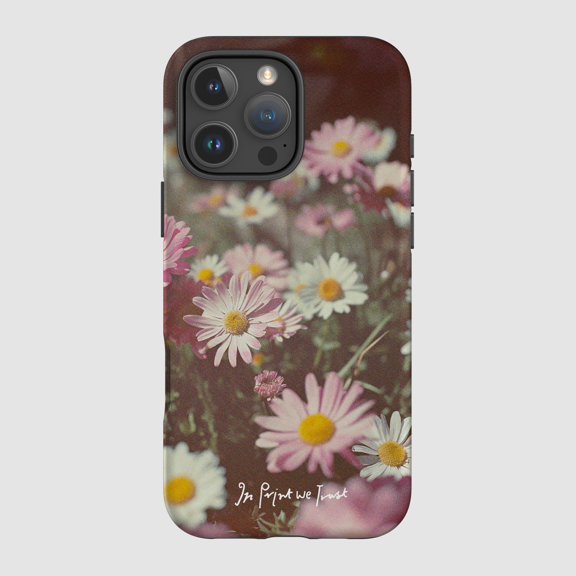 daisy tough iPhone case - In Print We Trust