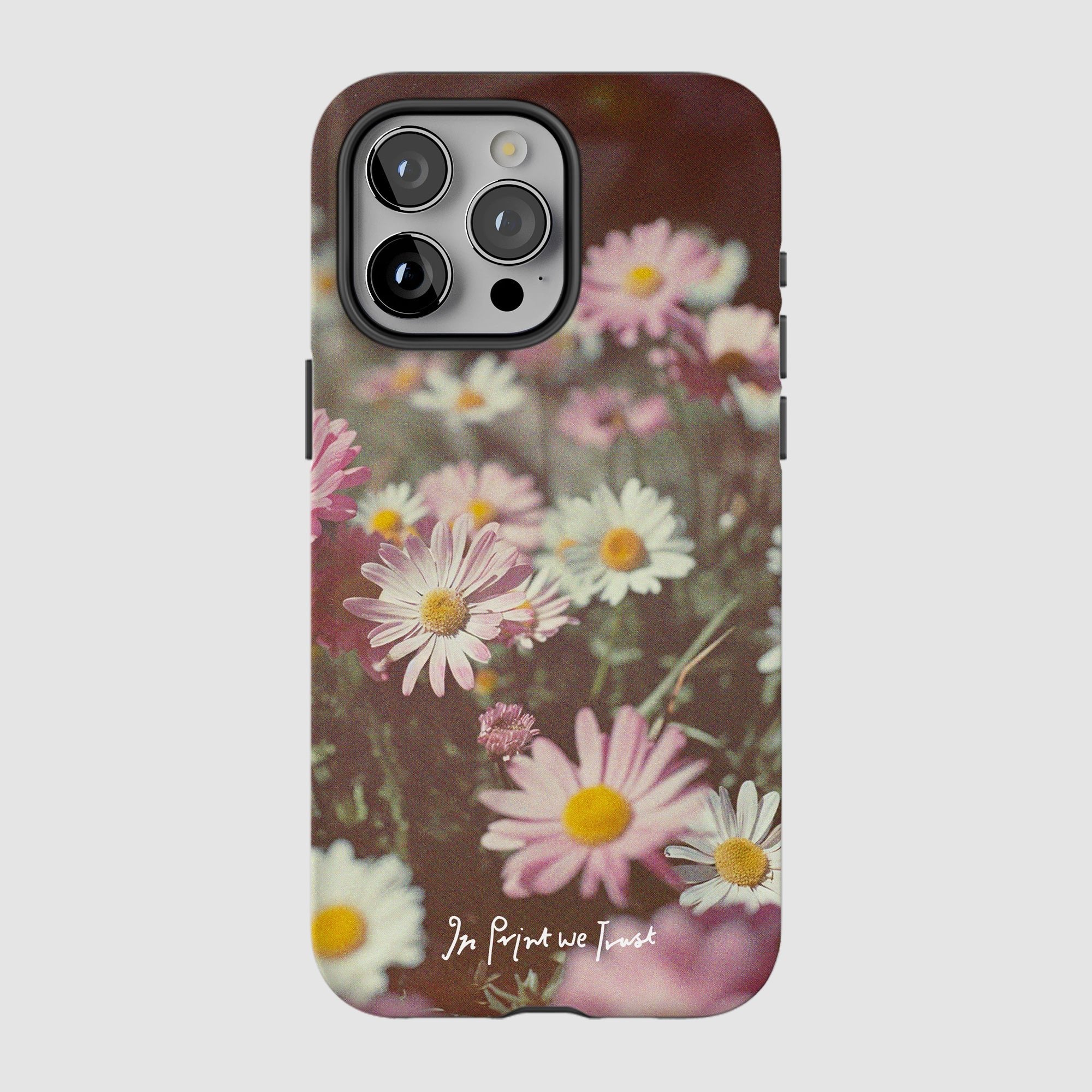 daisy tough iPhone case - In Print We Trust
