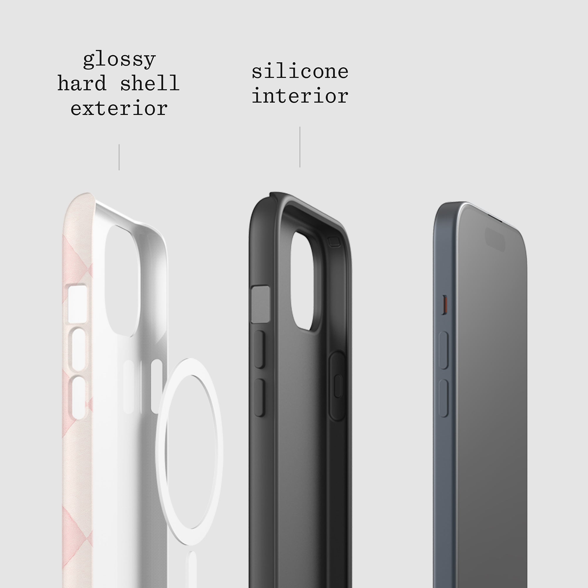 diamond tough iPhone case - In Print We Trust