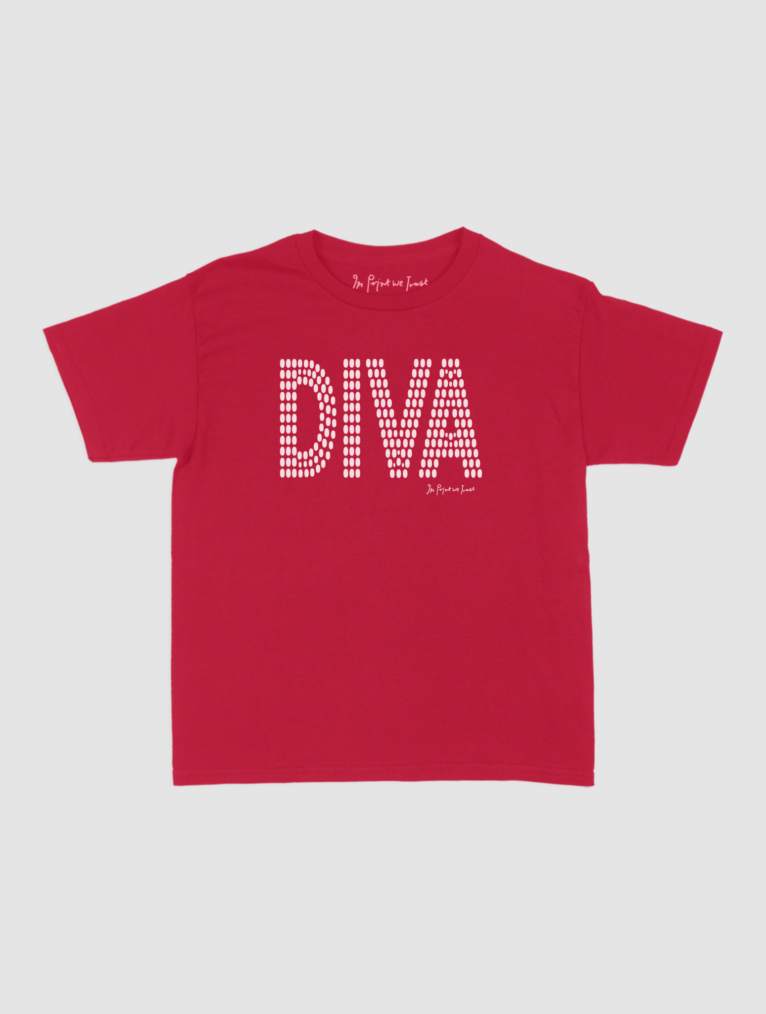 diva baby tee - In Print We Trust