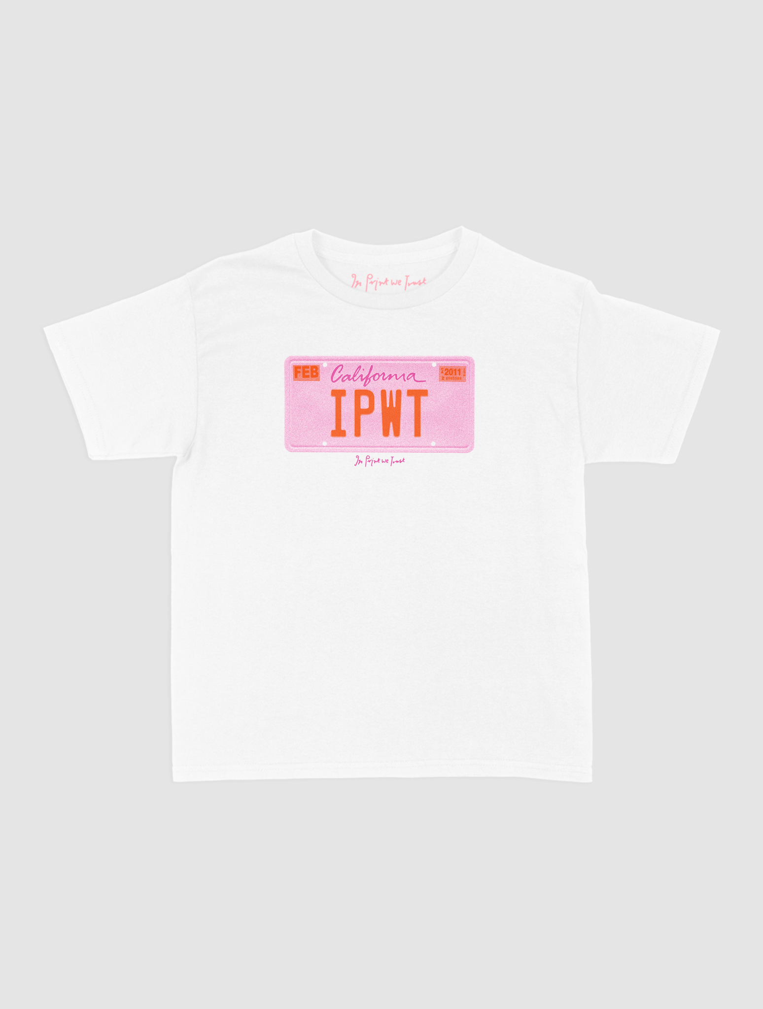 drive me crazy baby tee - In Print We Trust