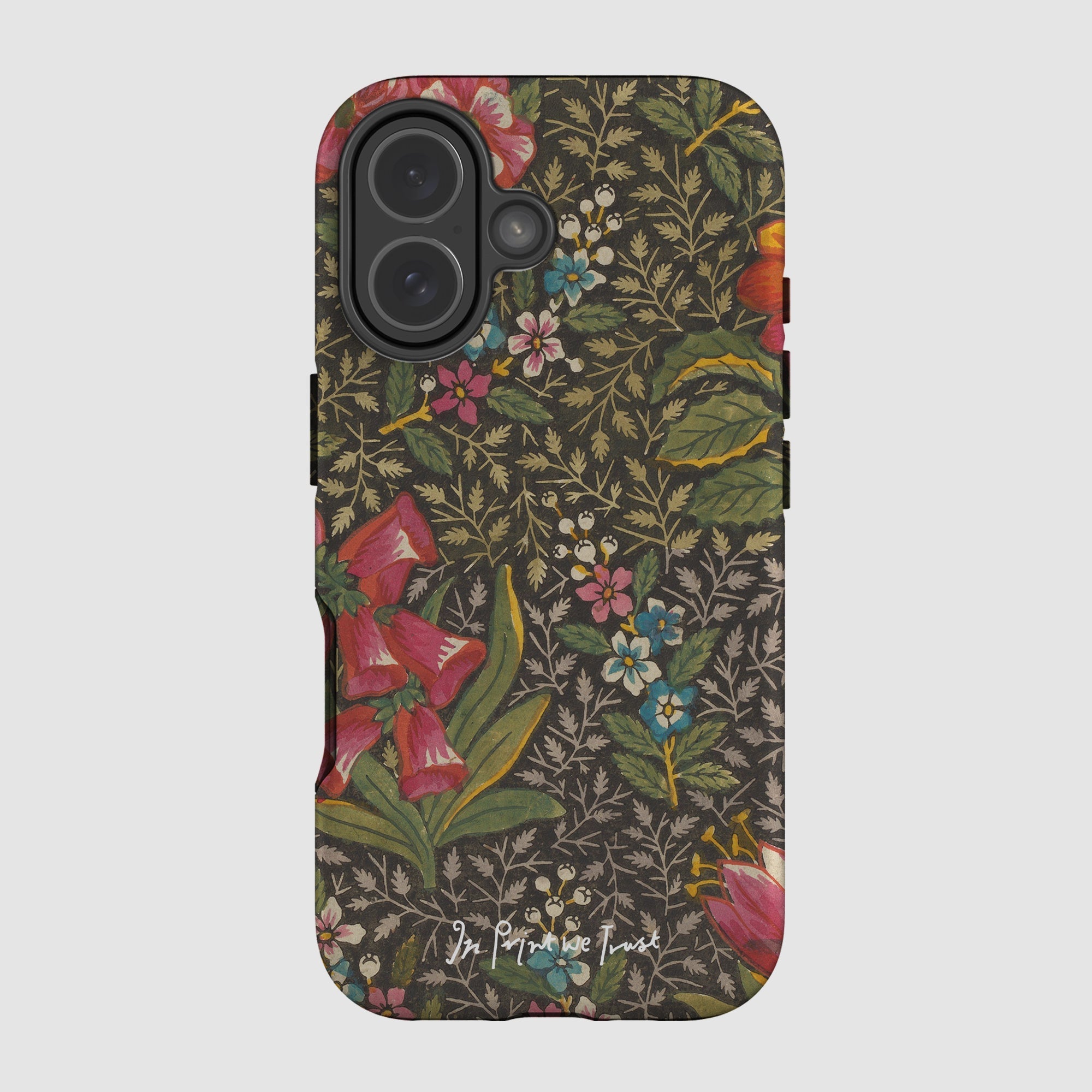 floral tough iPhone case - In Print We Trust