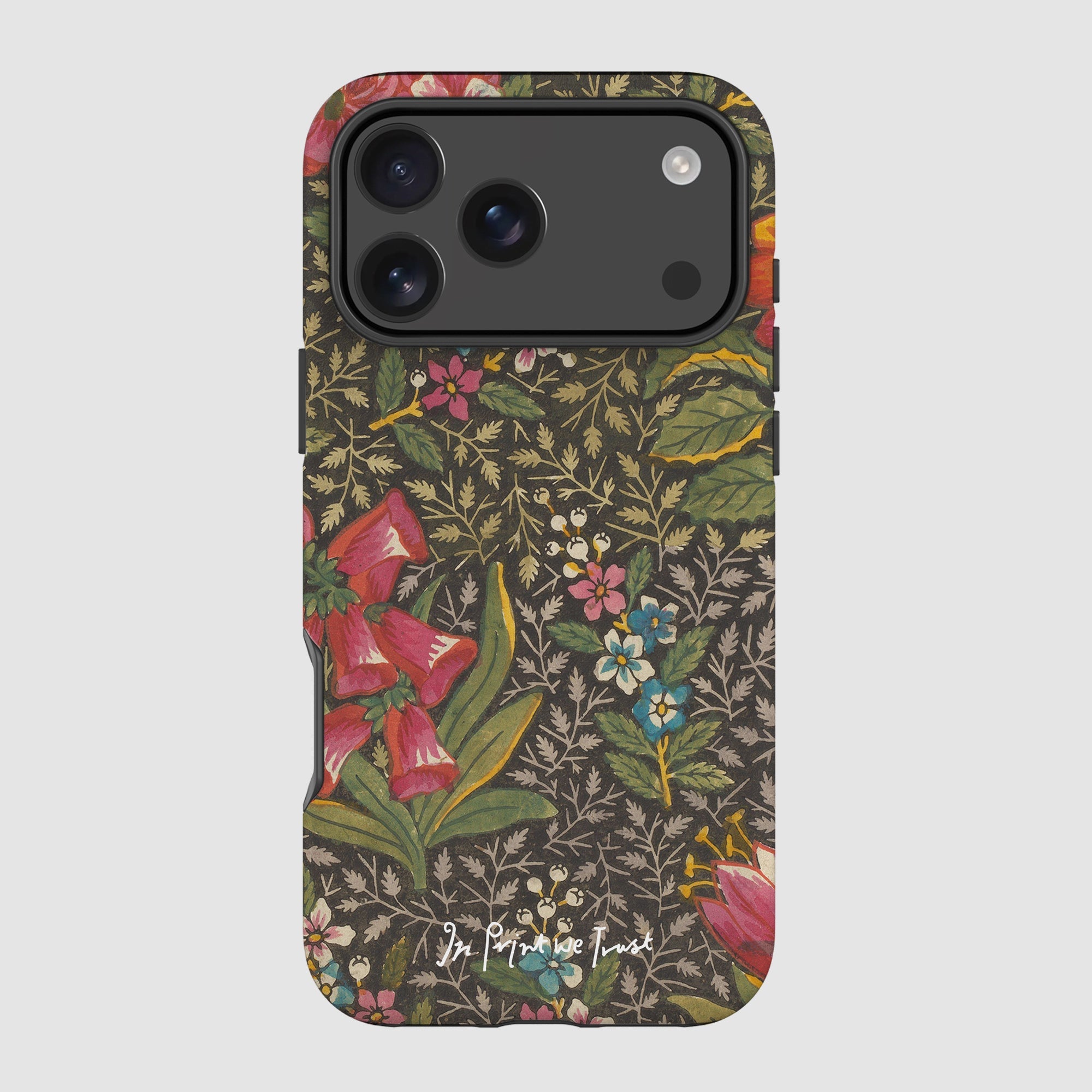 floral tough iPhone case - In Print We Trust