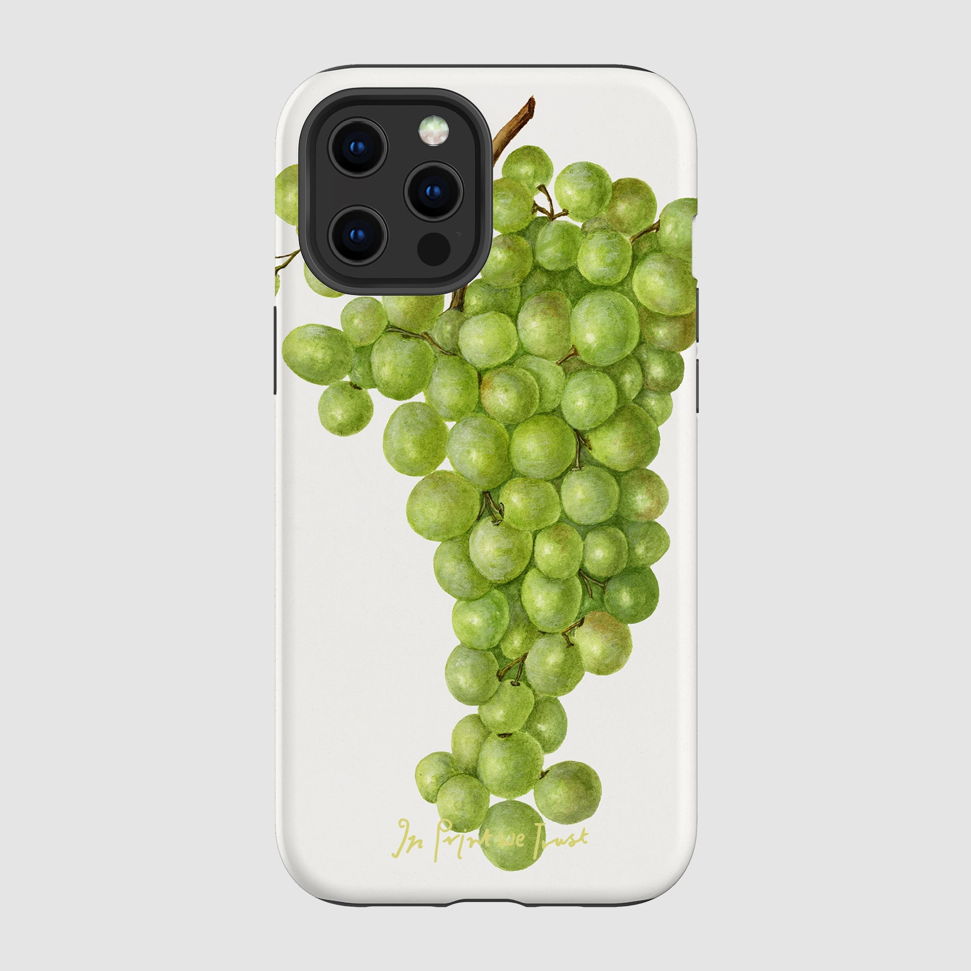 grapes tough iPhone case - In Print We Trust