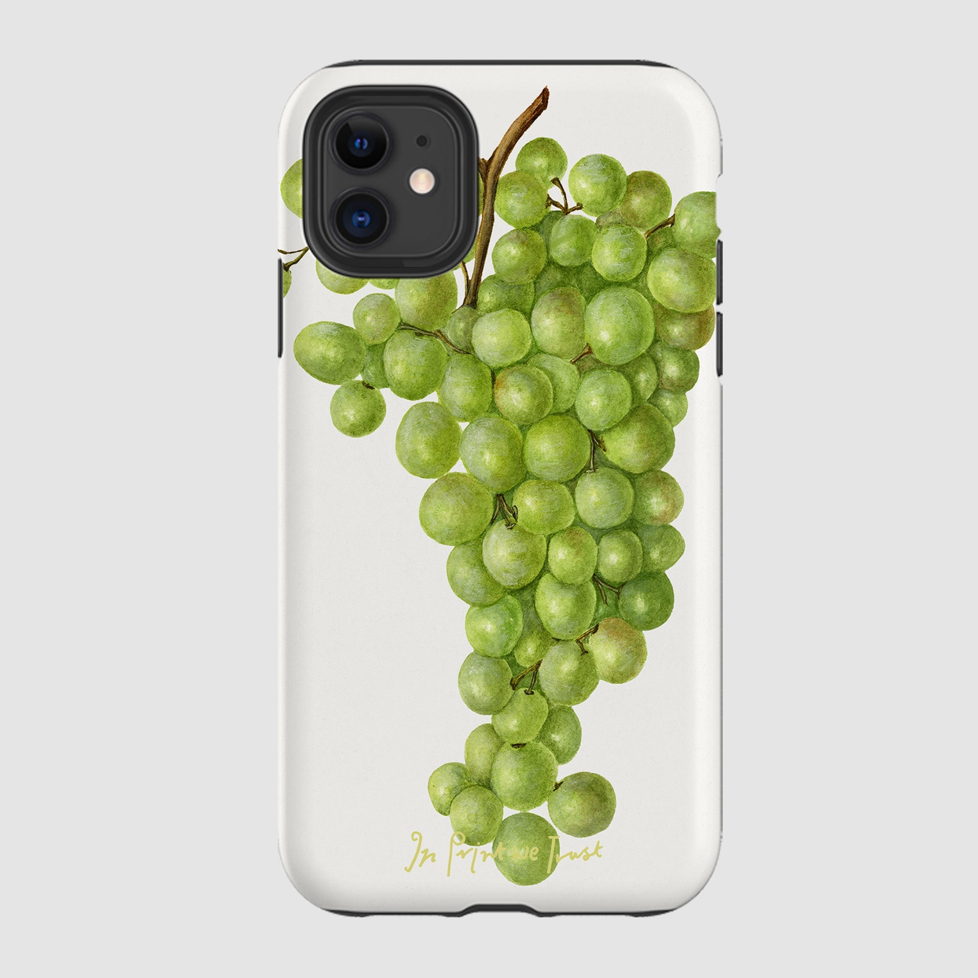grapes tough iPhone case - In Print We Trust