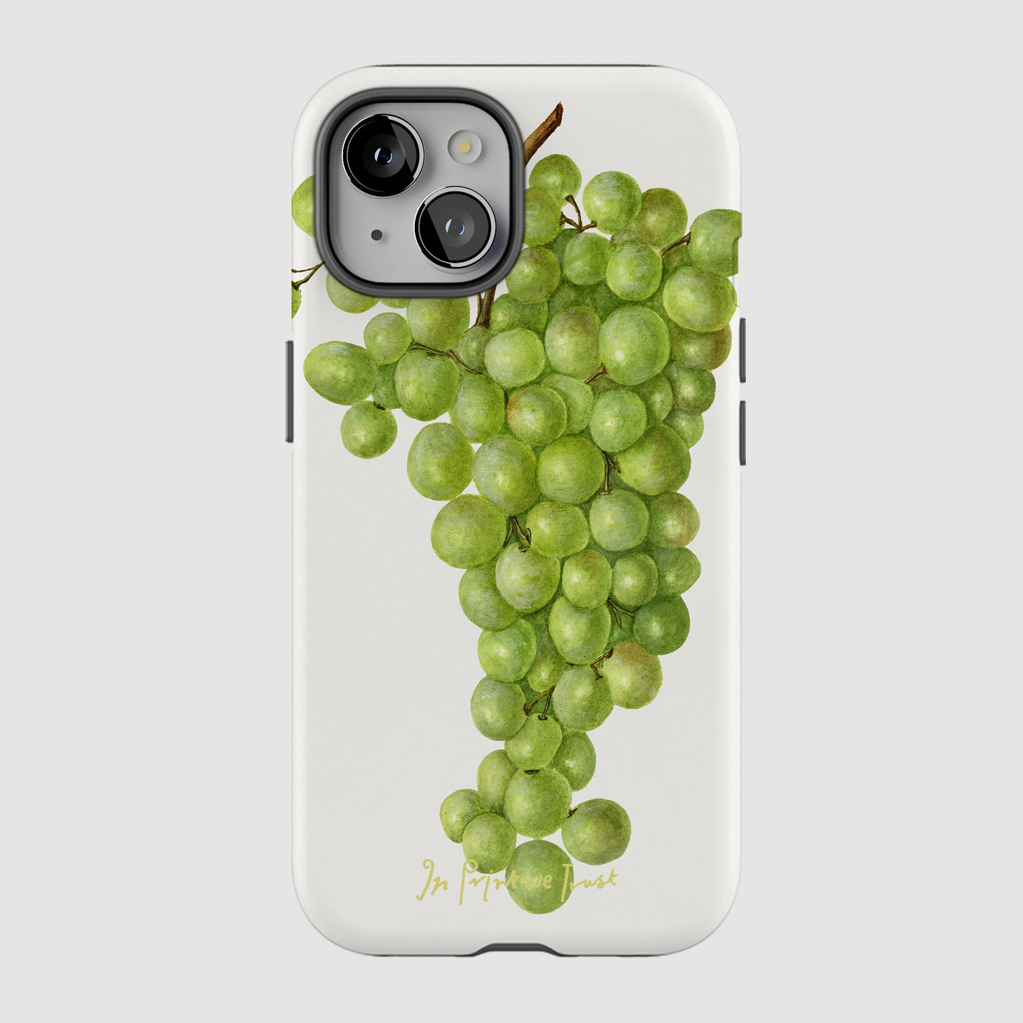 grapes tough iPhone case - In Print We Trust