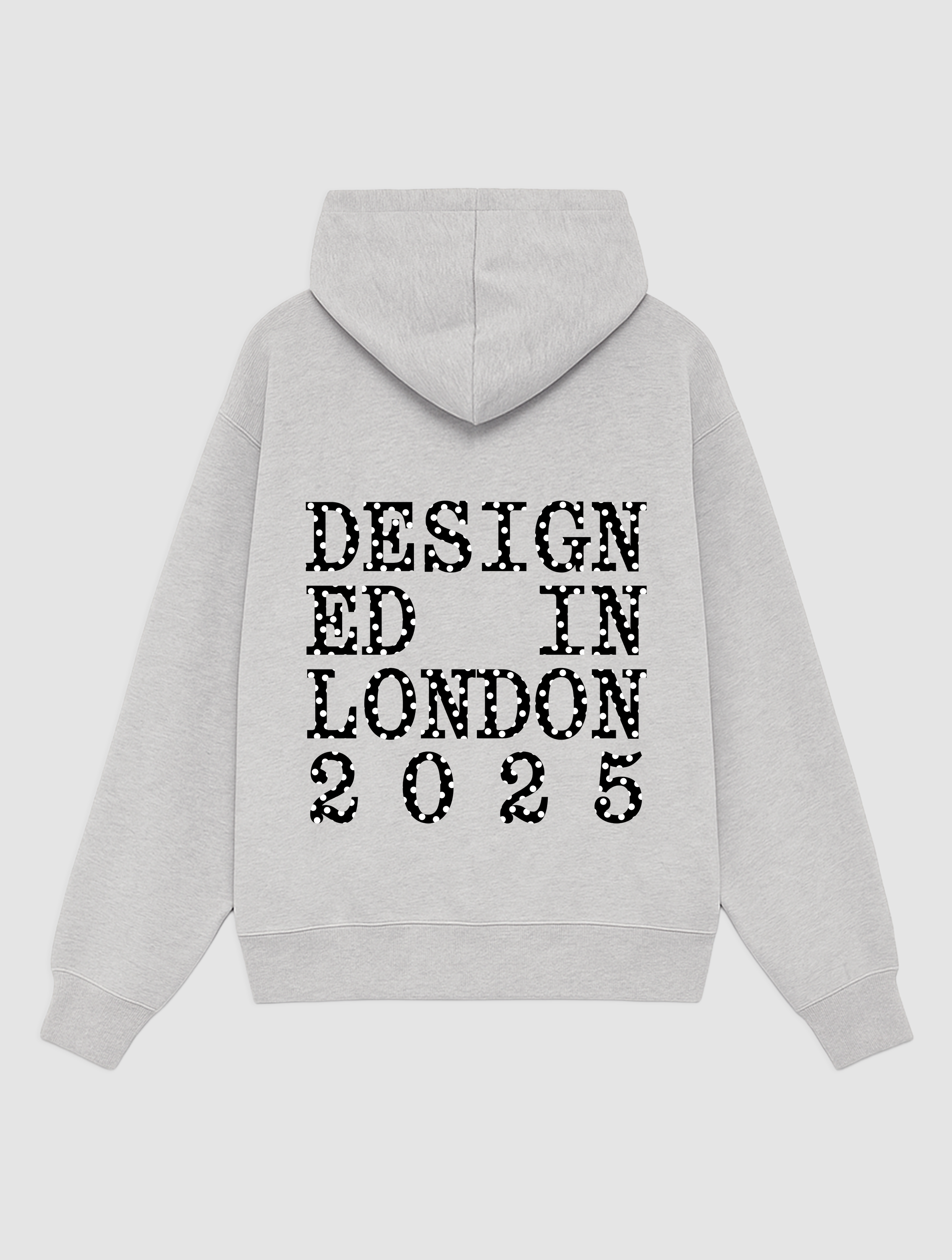 designed in london hoodie