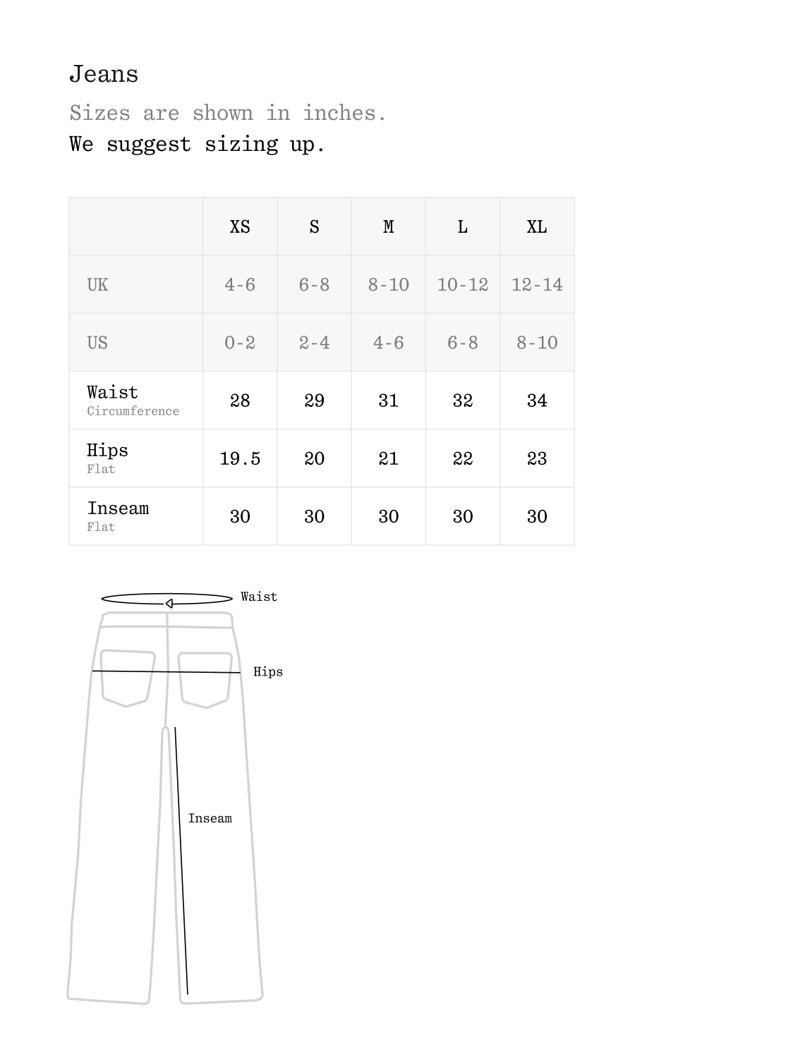 i don't bite black jeans - In Print We Trust