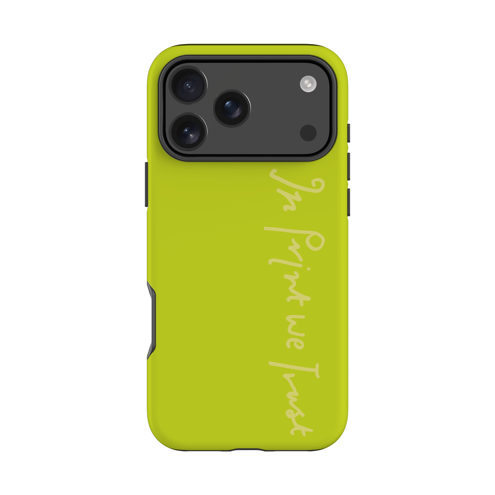 in print we trust tough iPhone case (pistachio) - In Print We Trust