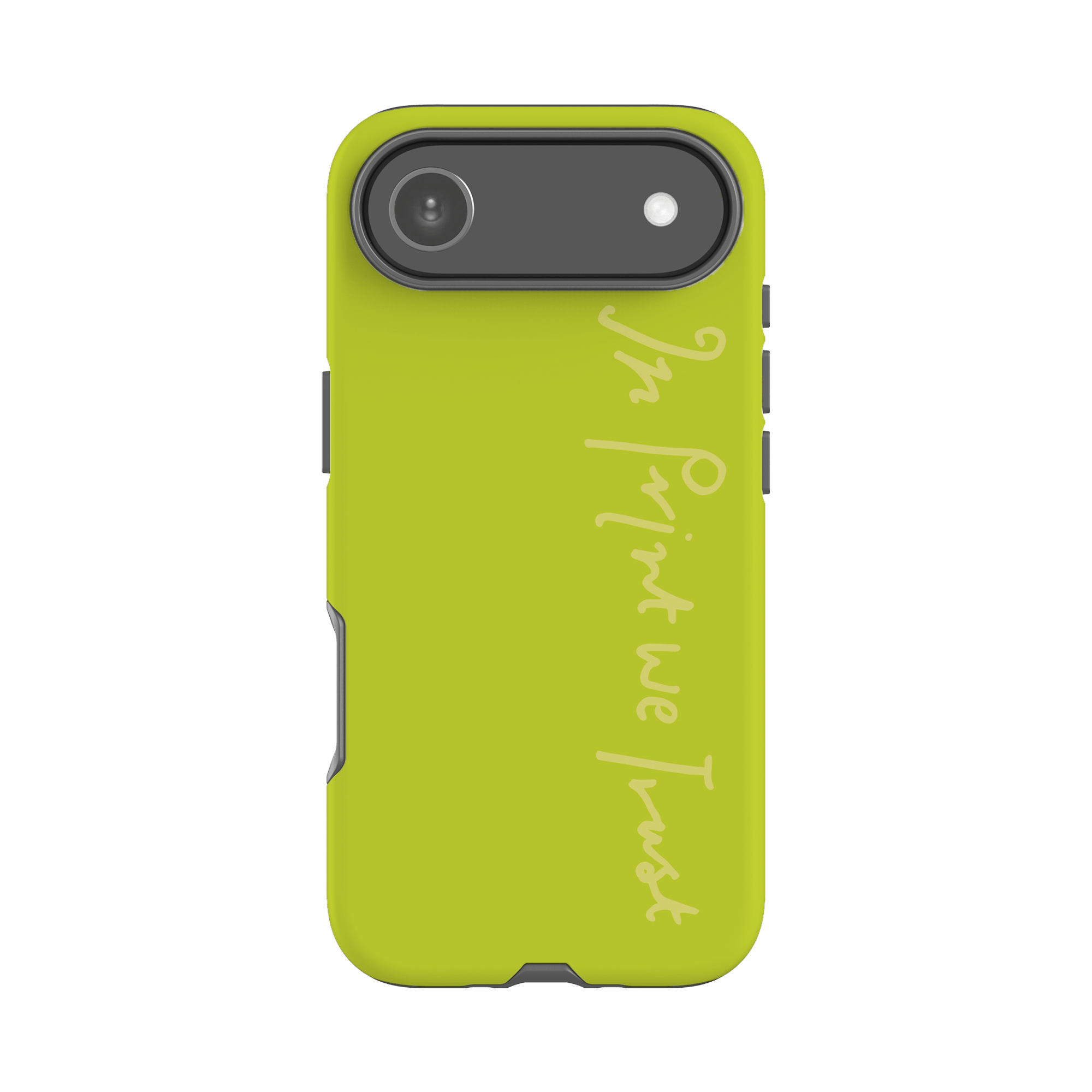 in print we trust tough iPhone case (pistachio) - In Print We Trust