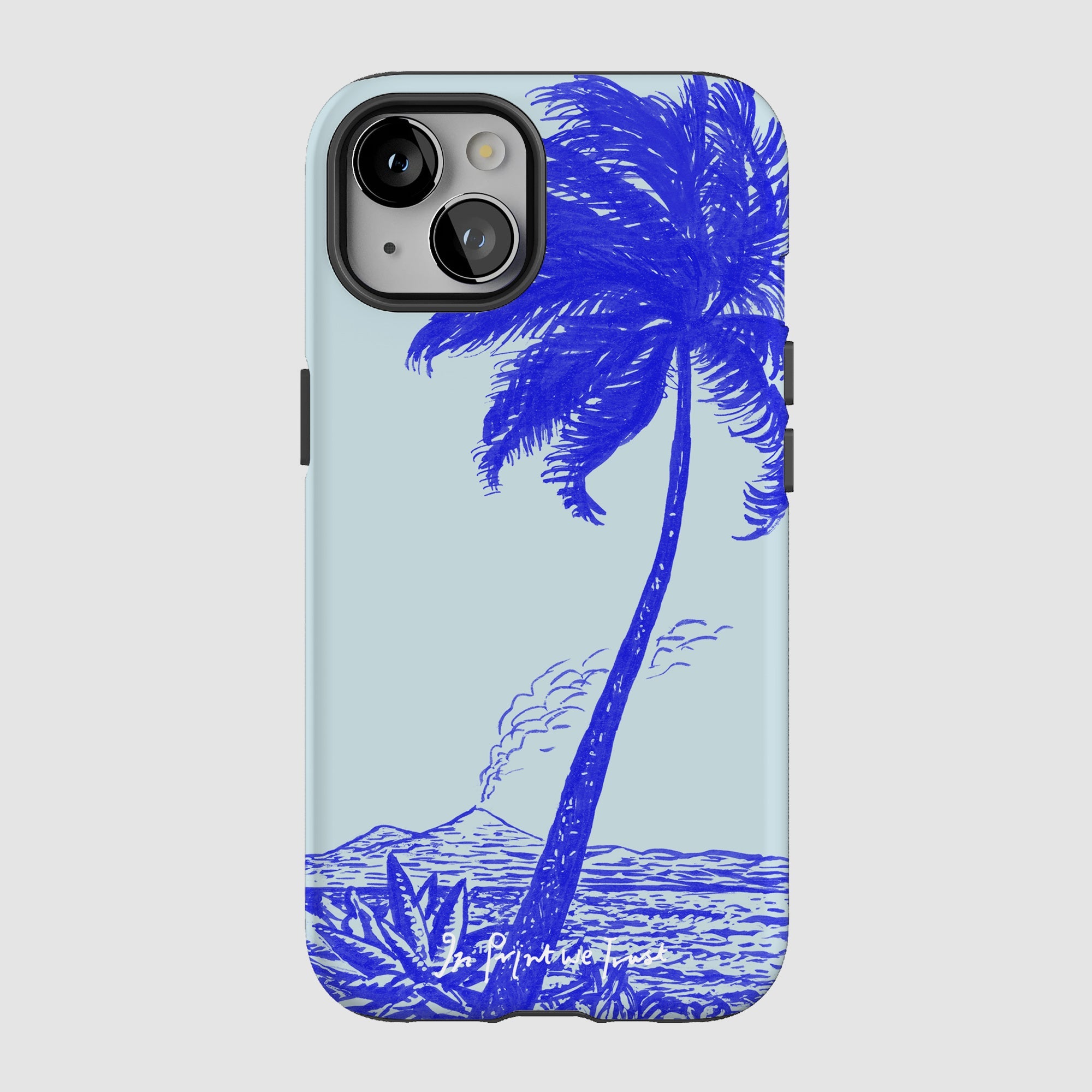 island tough iPhone case - In Print We Trust
