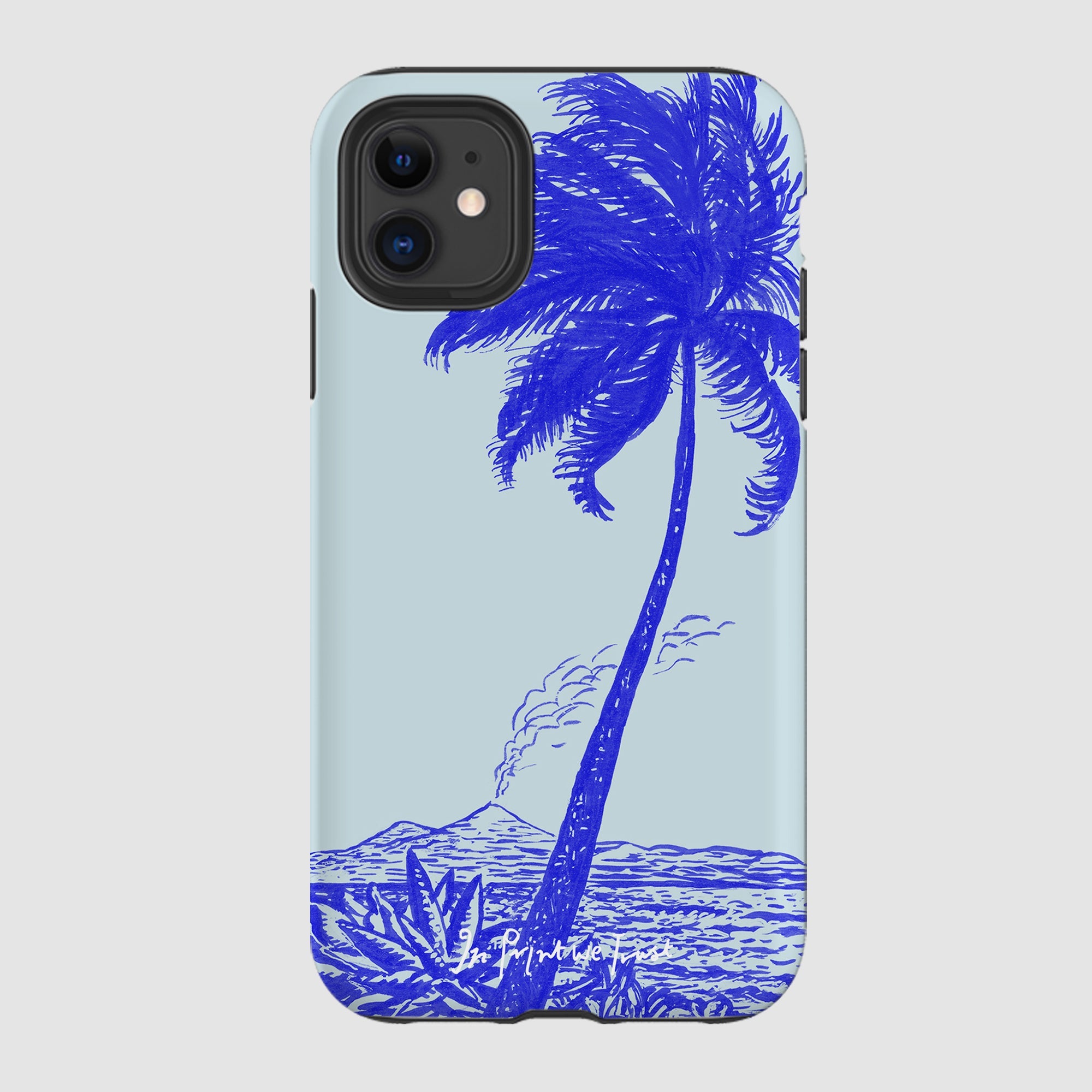 island tough iPhone case - In Print We Trust