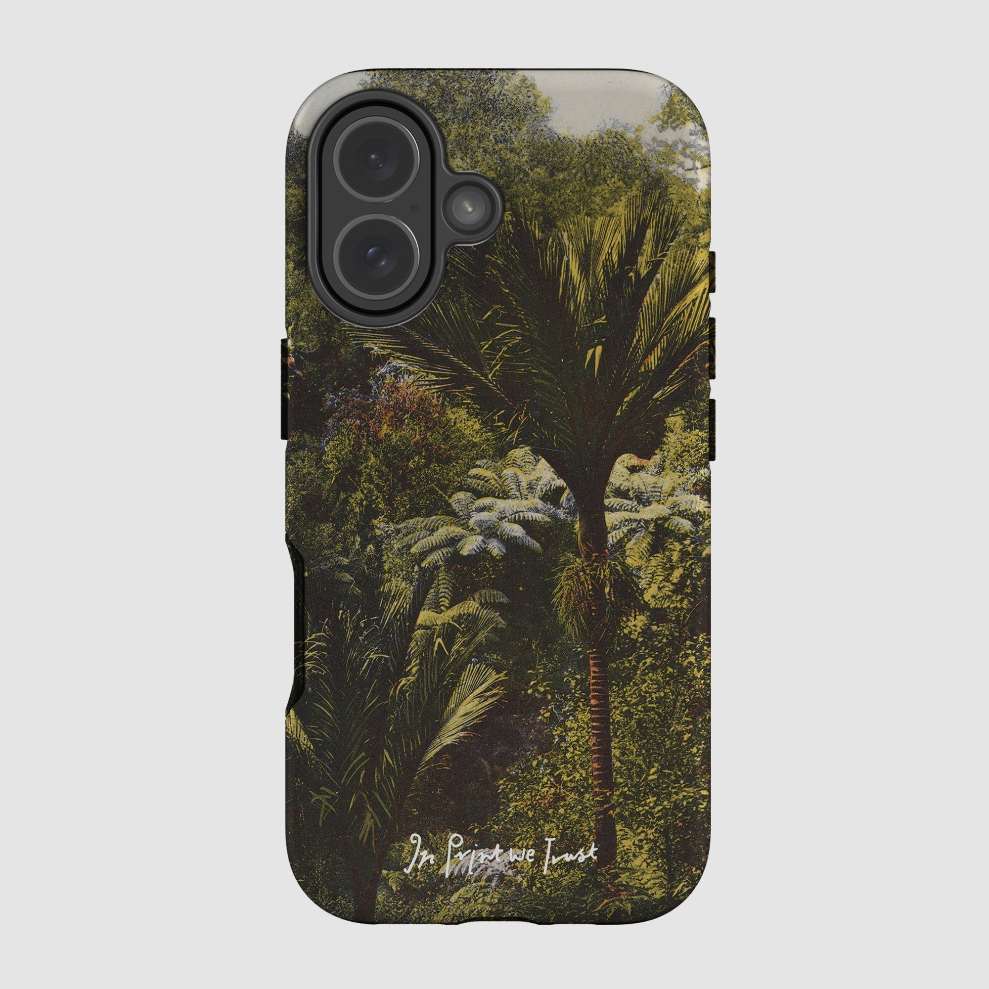 jungle tough iPhone case - In Print We Trust