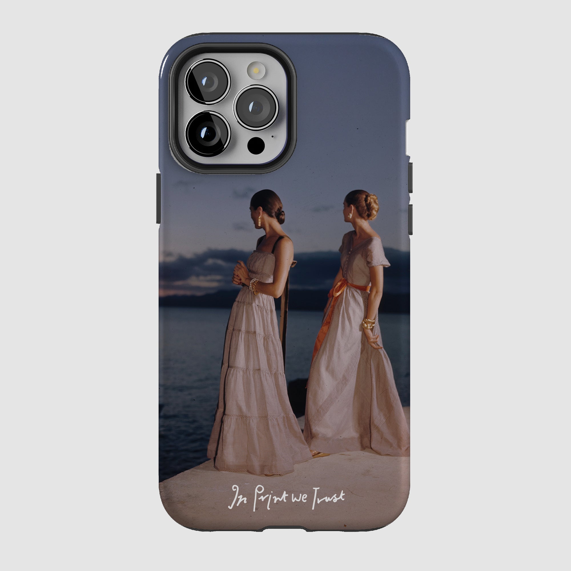 ladies tough iPhone case - In Print We Trust