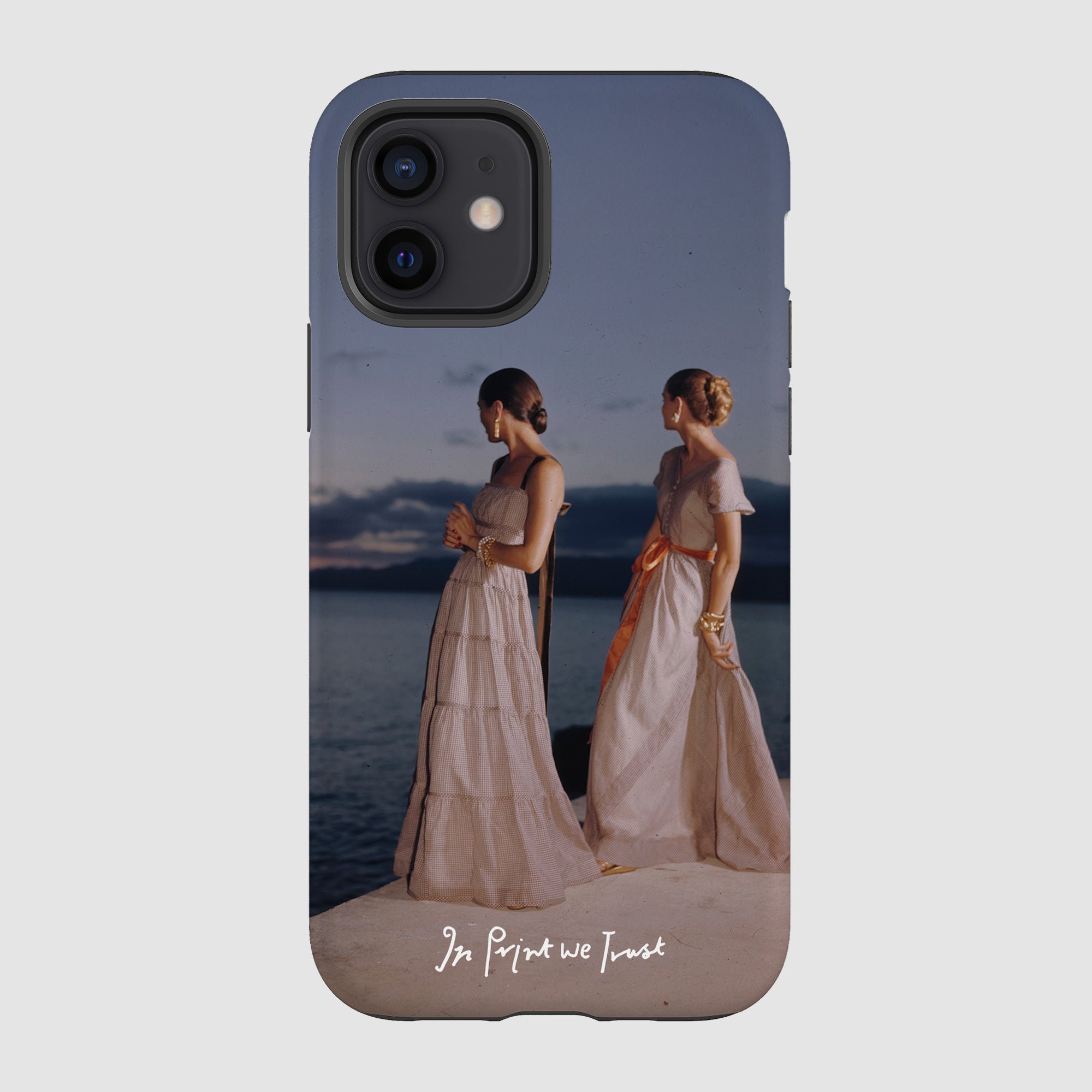 ladies tough iPhone case - In Print We Trust