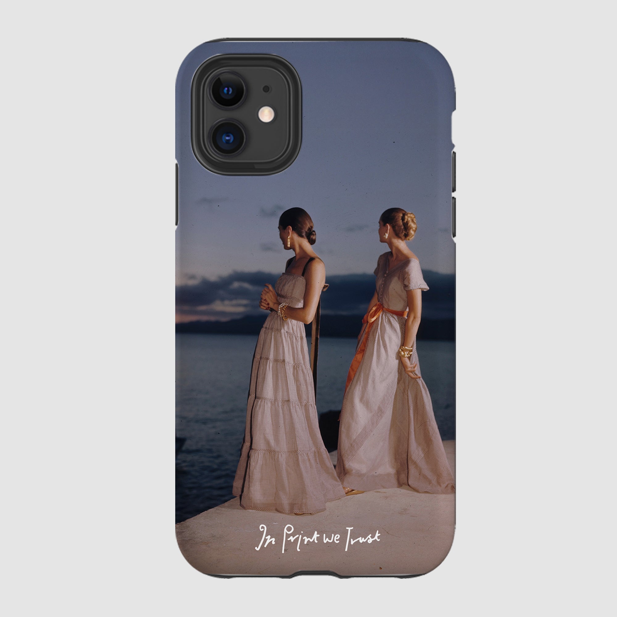 ladies tough iPhone case - In Print We Trust