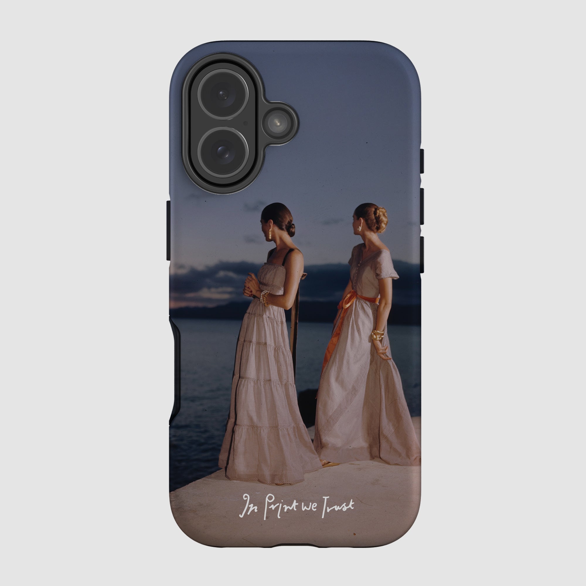 ladies tough iPhone case - In Print We Trust