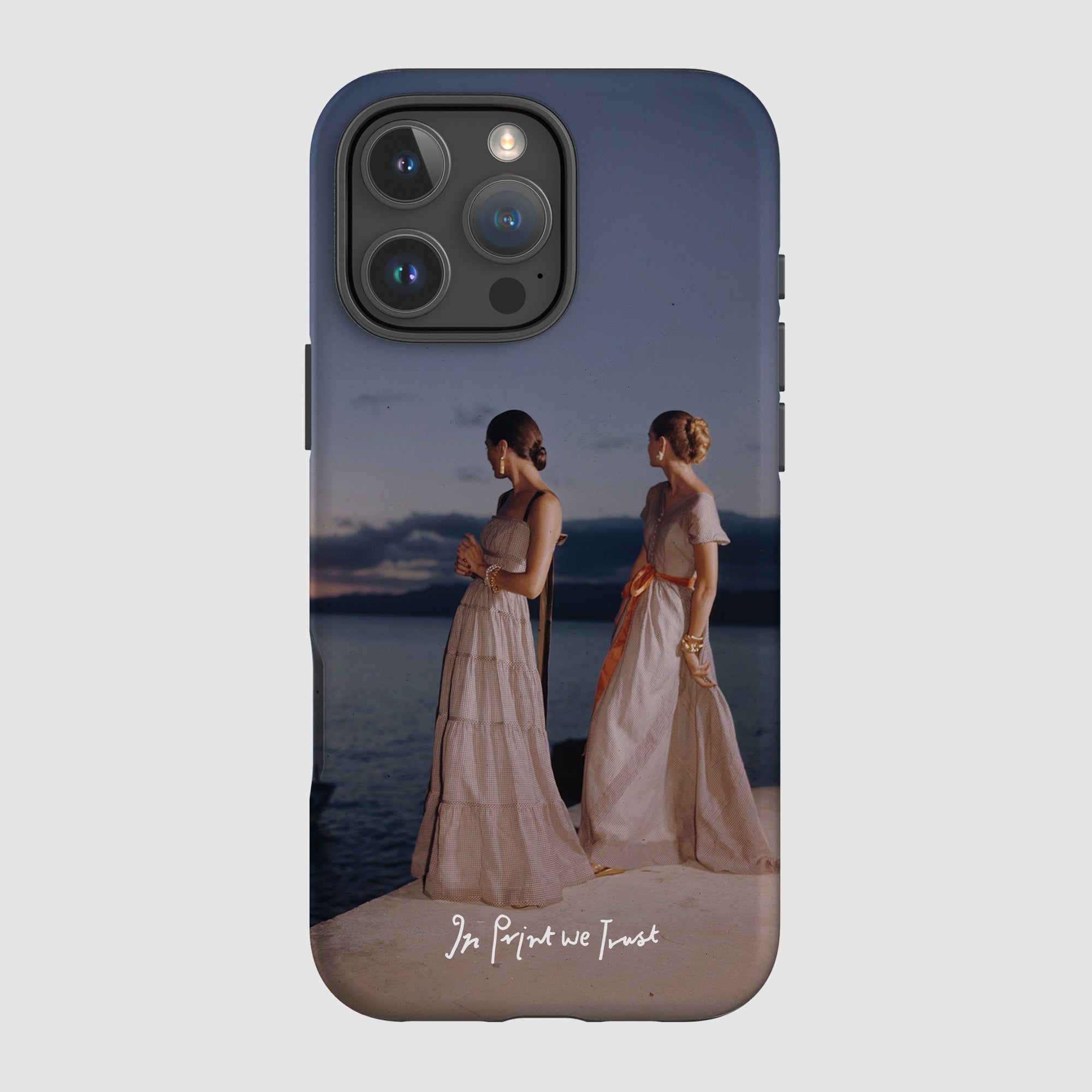 ladies tough iPhone case - In Print We Trust